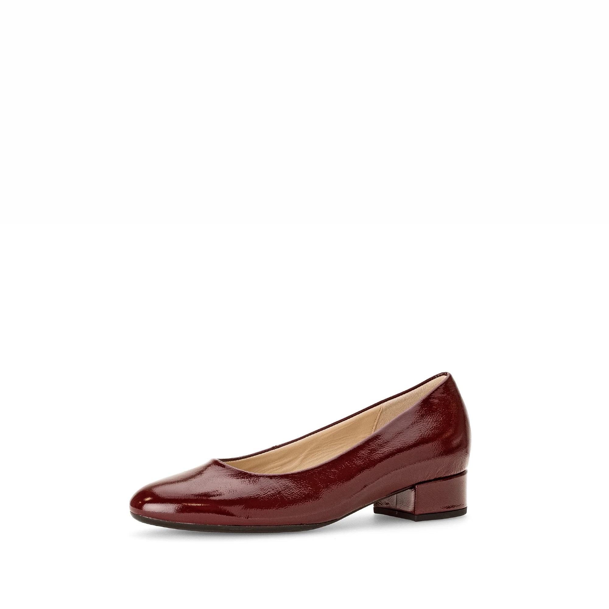 Escarpins bordeaux vernies - Image 3