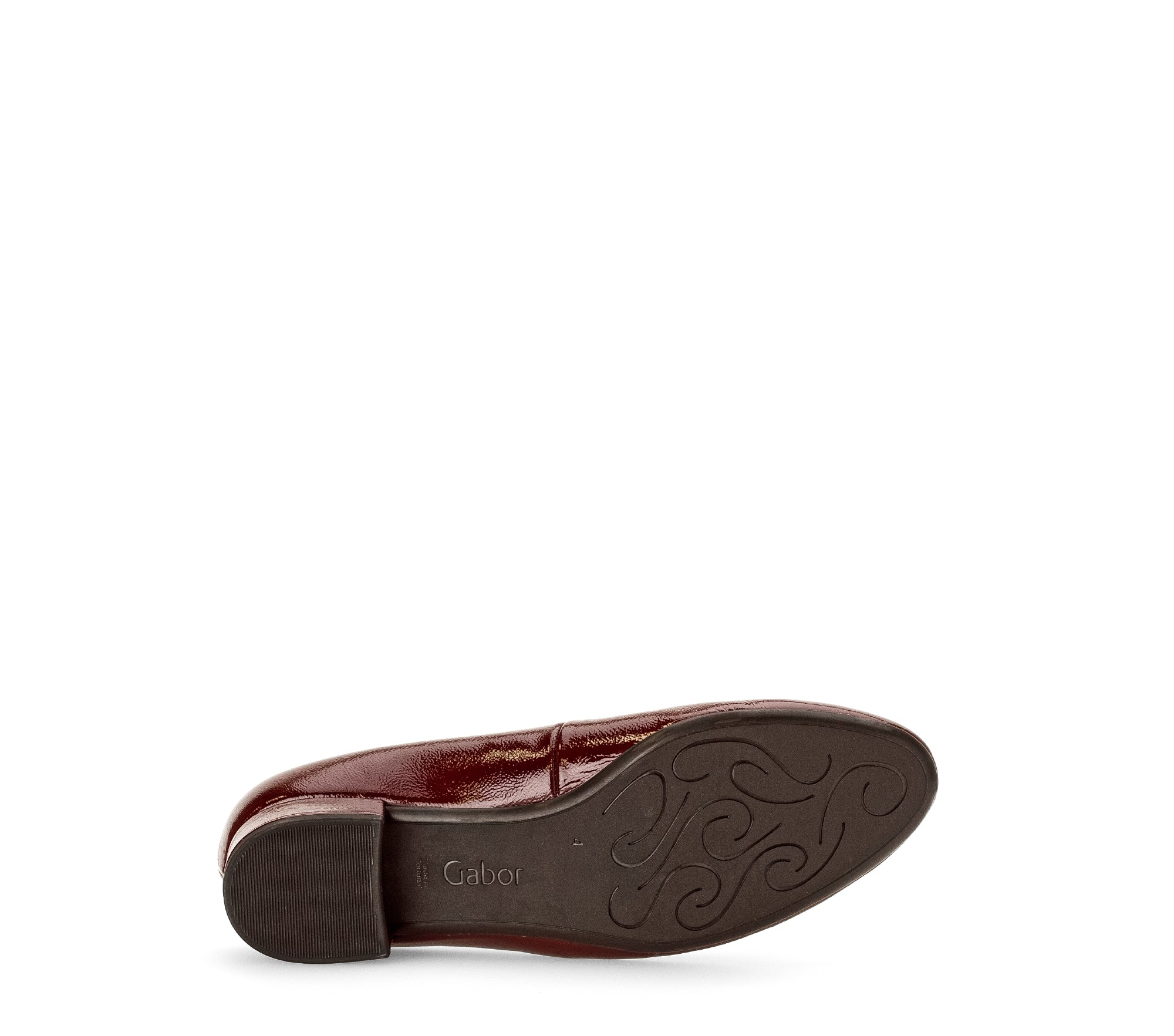 Escarpins bordeaux vernies - Image 7