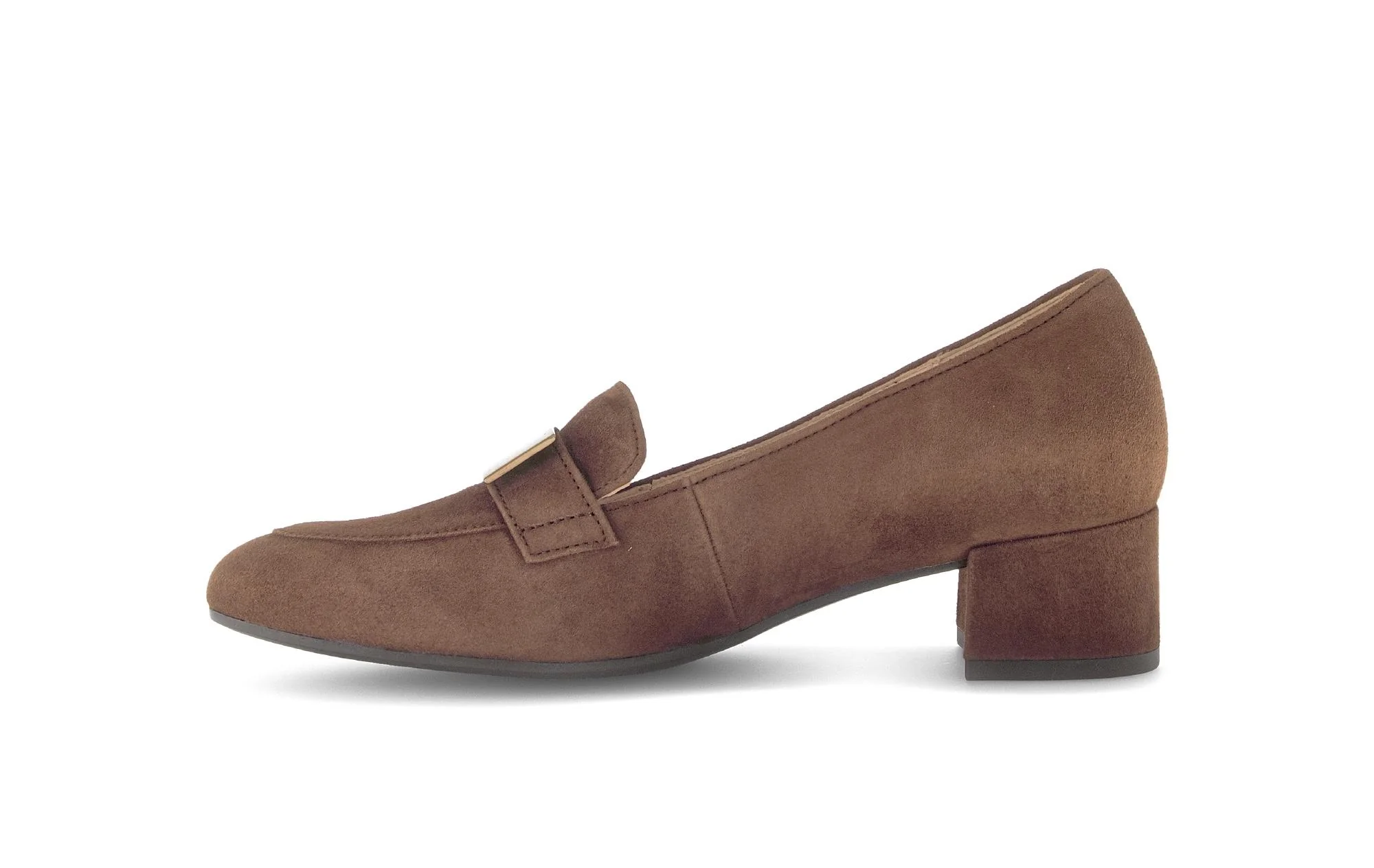 Escarpins marron en cuir - Image 2
