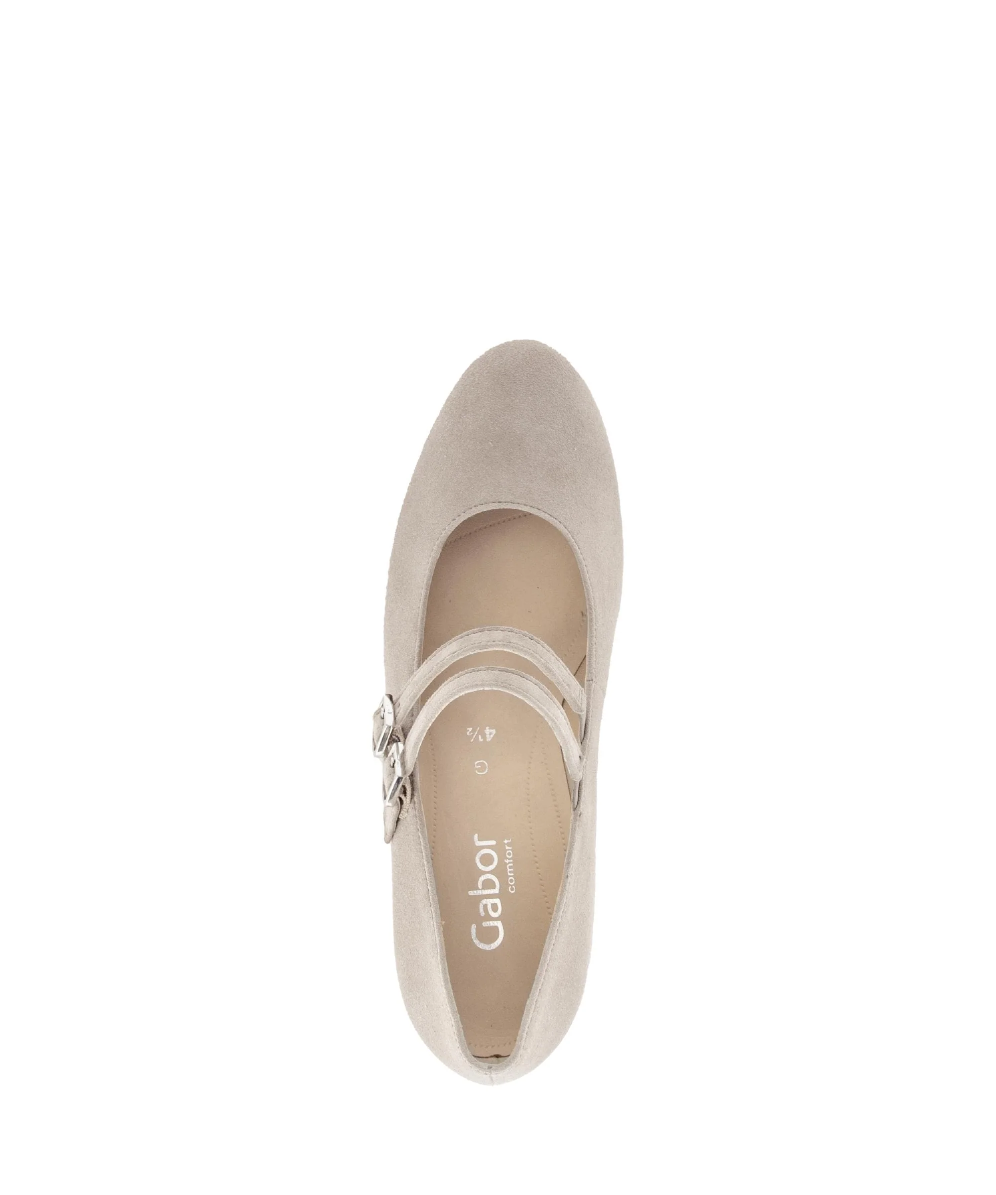 Escarpins beige en nubuck - Image 3