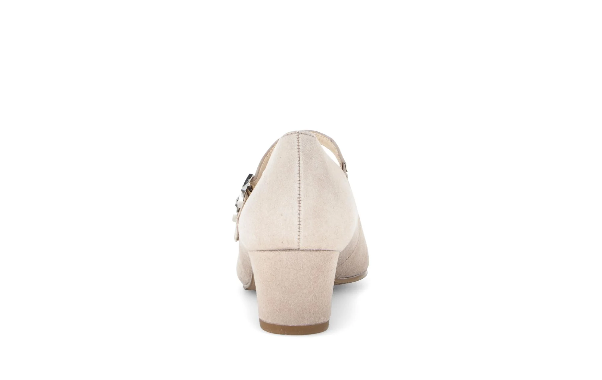 Escarpins beige en nubuck - Image 4