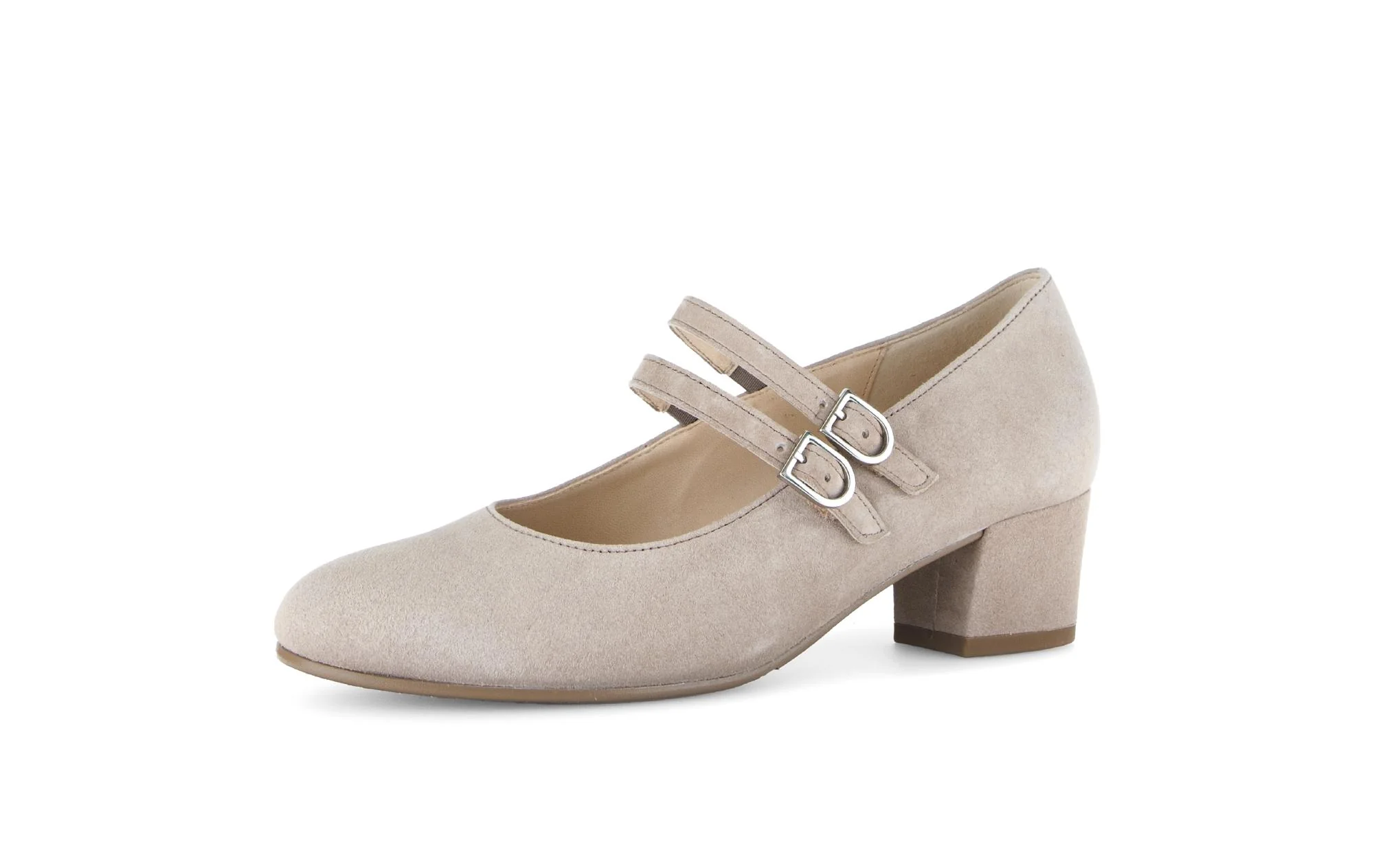 Escarpins beige en nubuck - Image 6