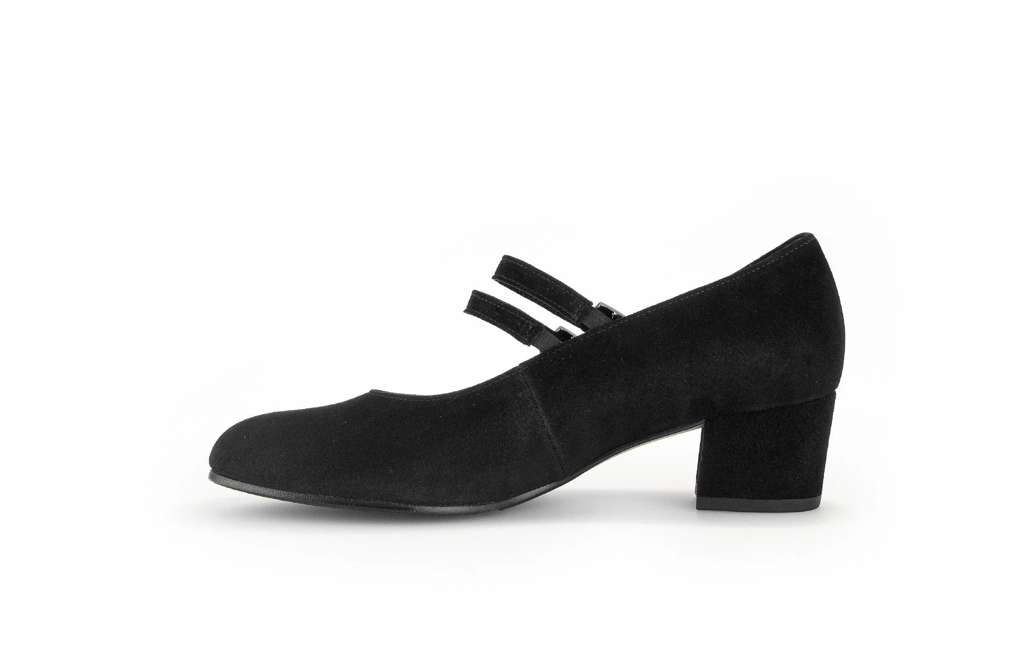 Escarpins noirs en cuir - Image 2