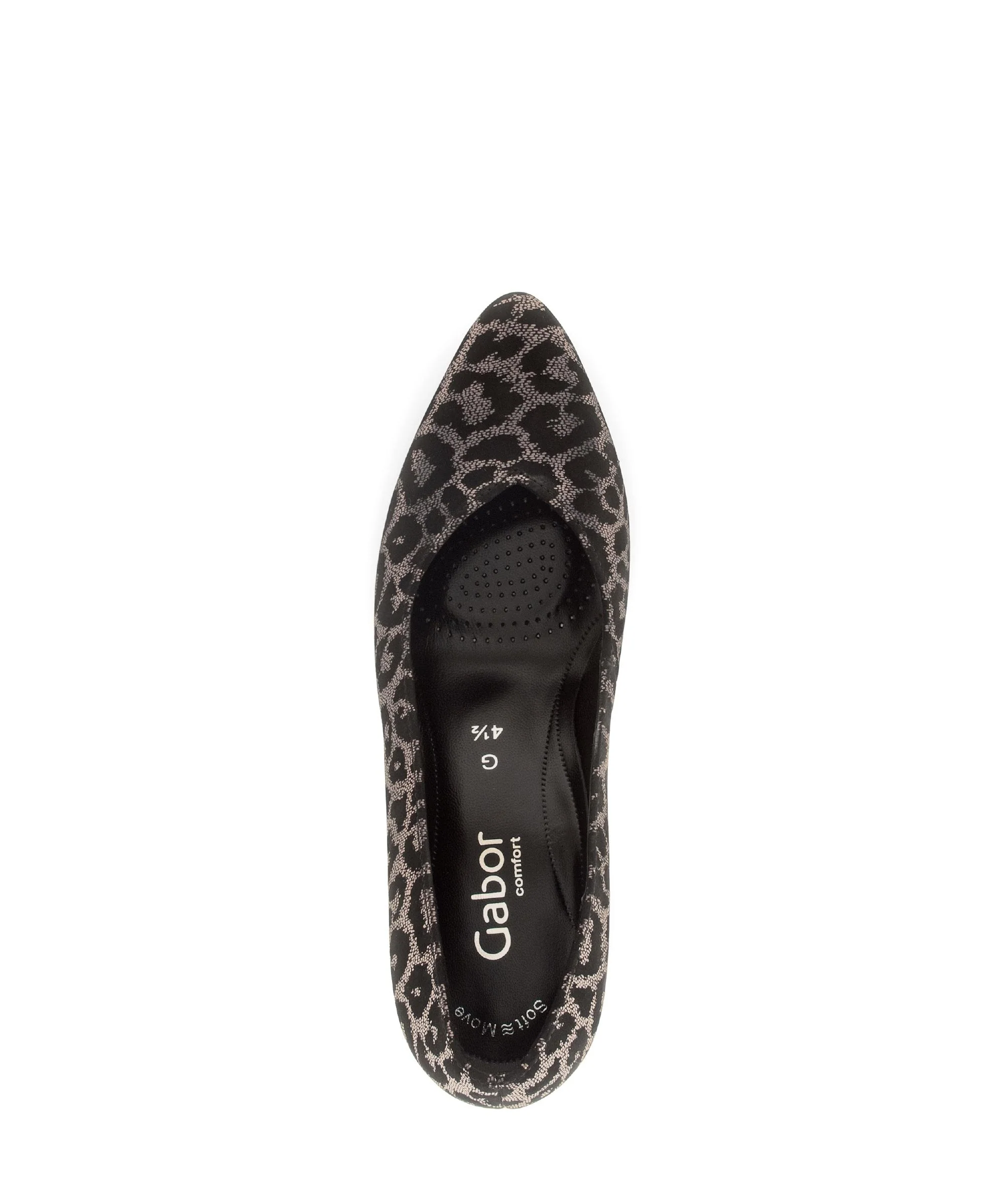 Escarpins noirs en cuir - Image 3