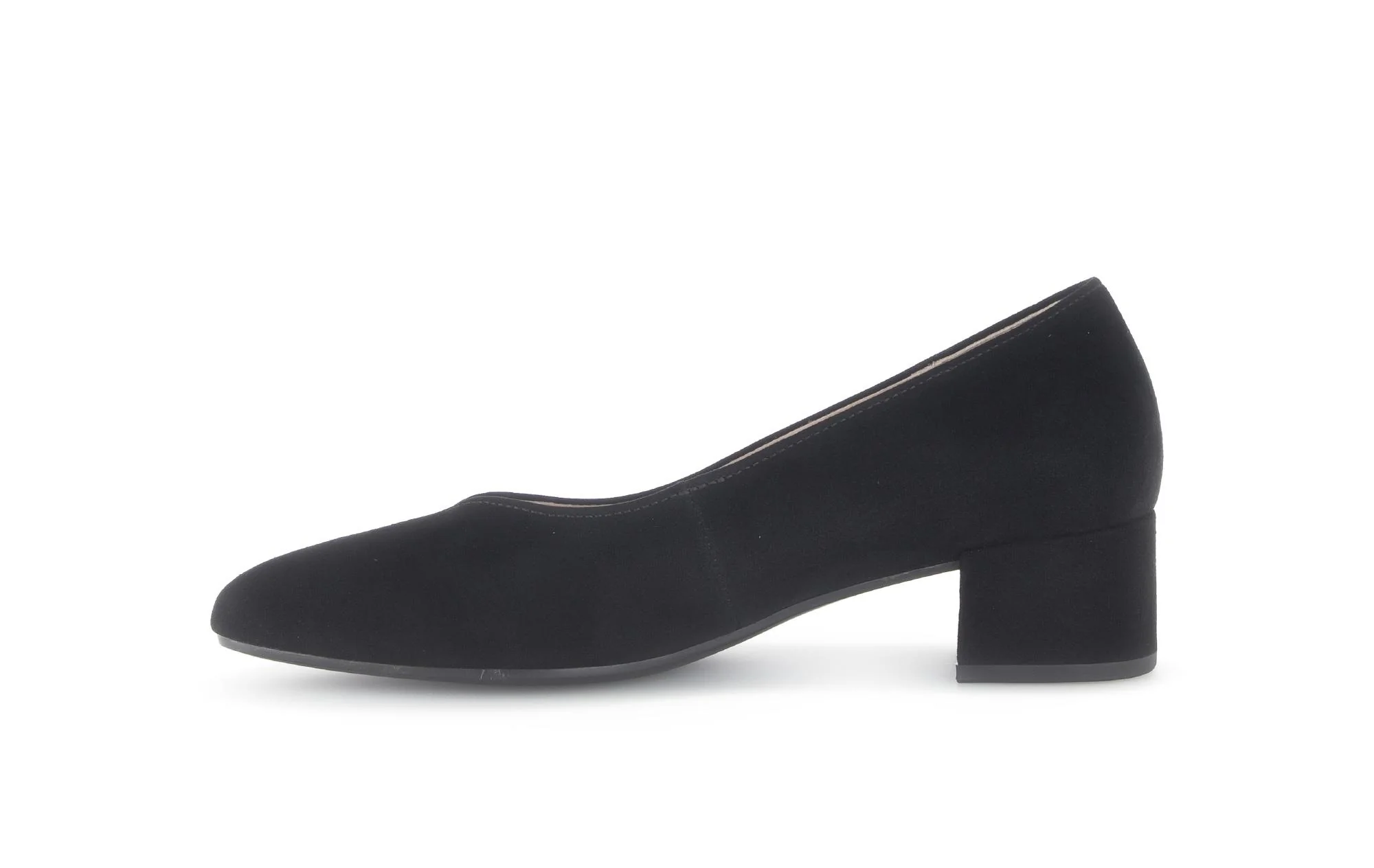 Escarpins noirs en cuir - Image 2