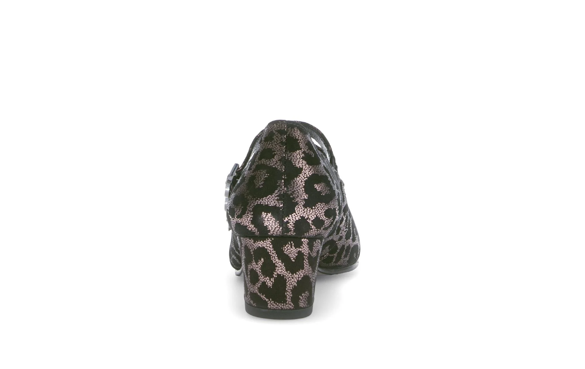Escarpins noirs en cuir - Image 4