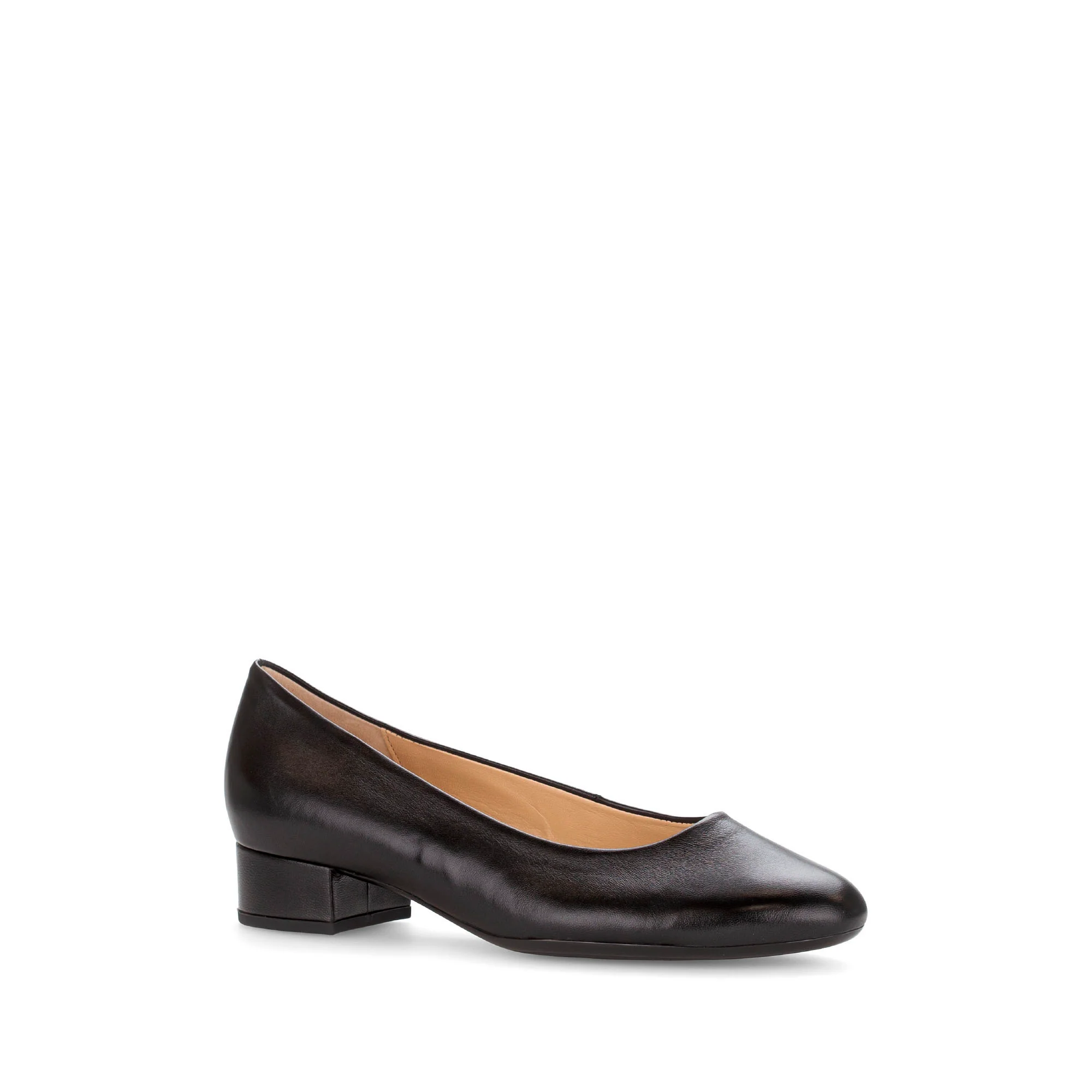 Escarpins noirs en cuir lisse - Image 3