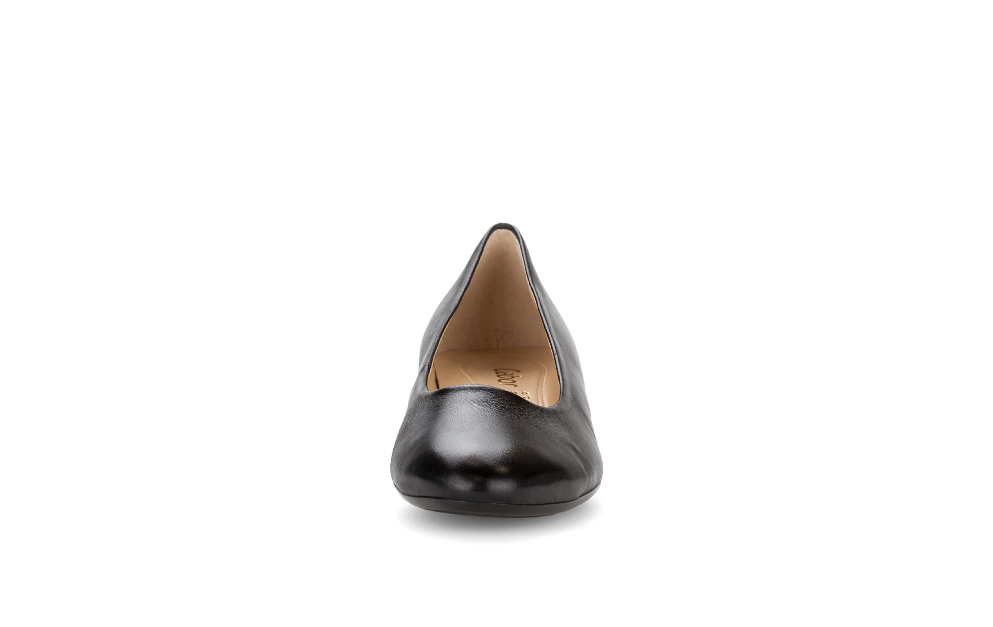 Escarpins noirs en cuir lisse - Image 4