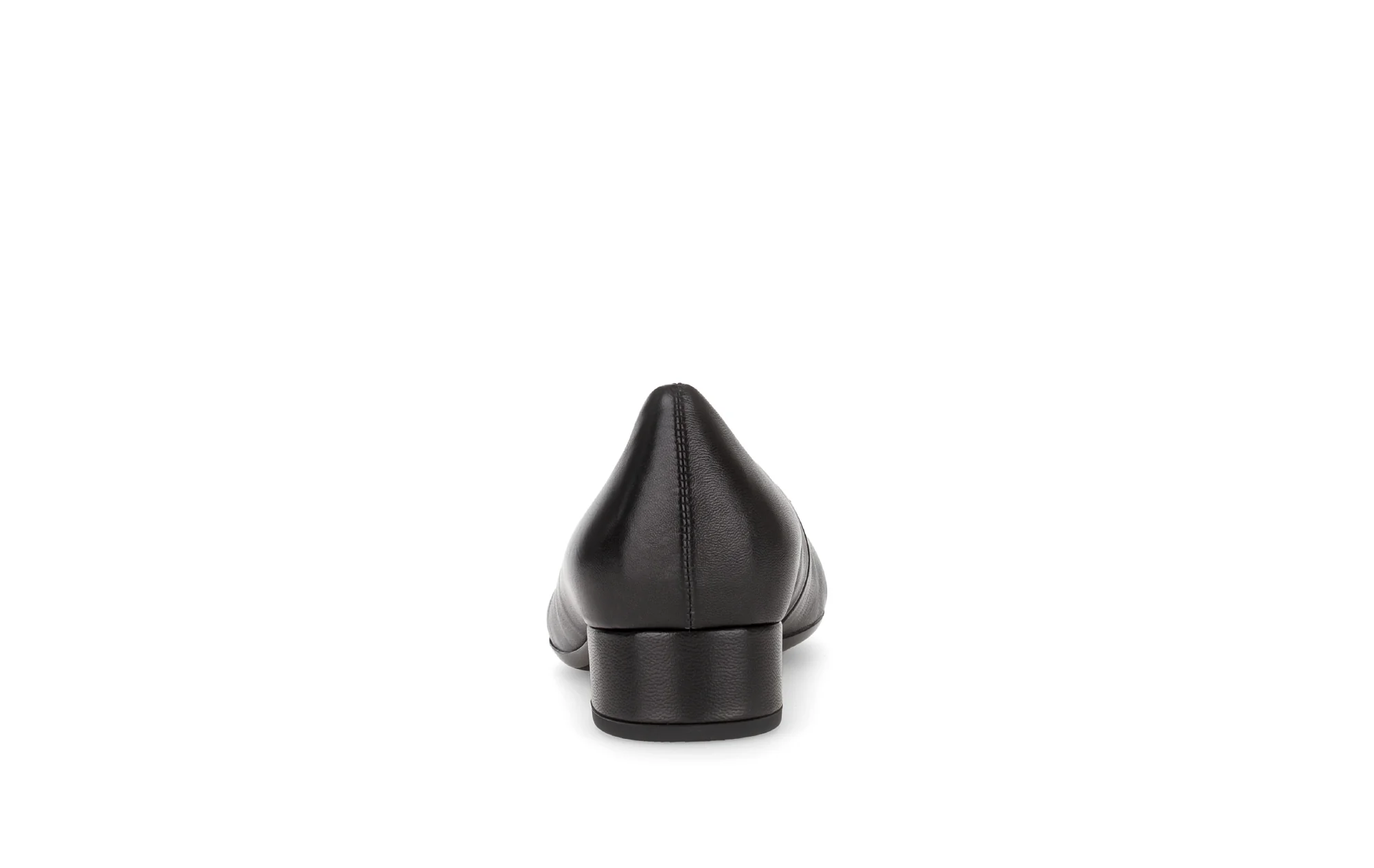 Escarpins noirs en cuir lisse - Image 5