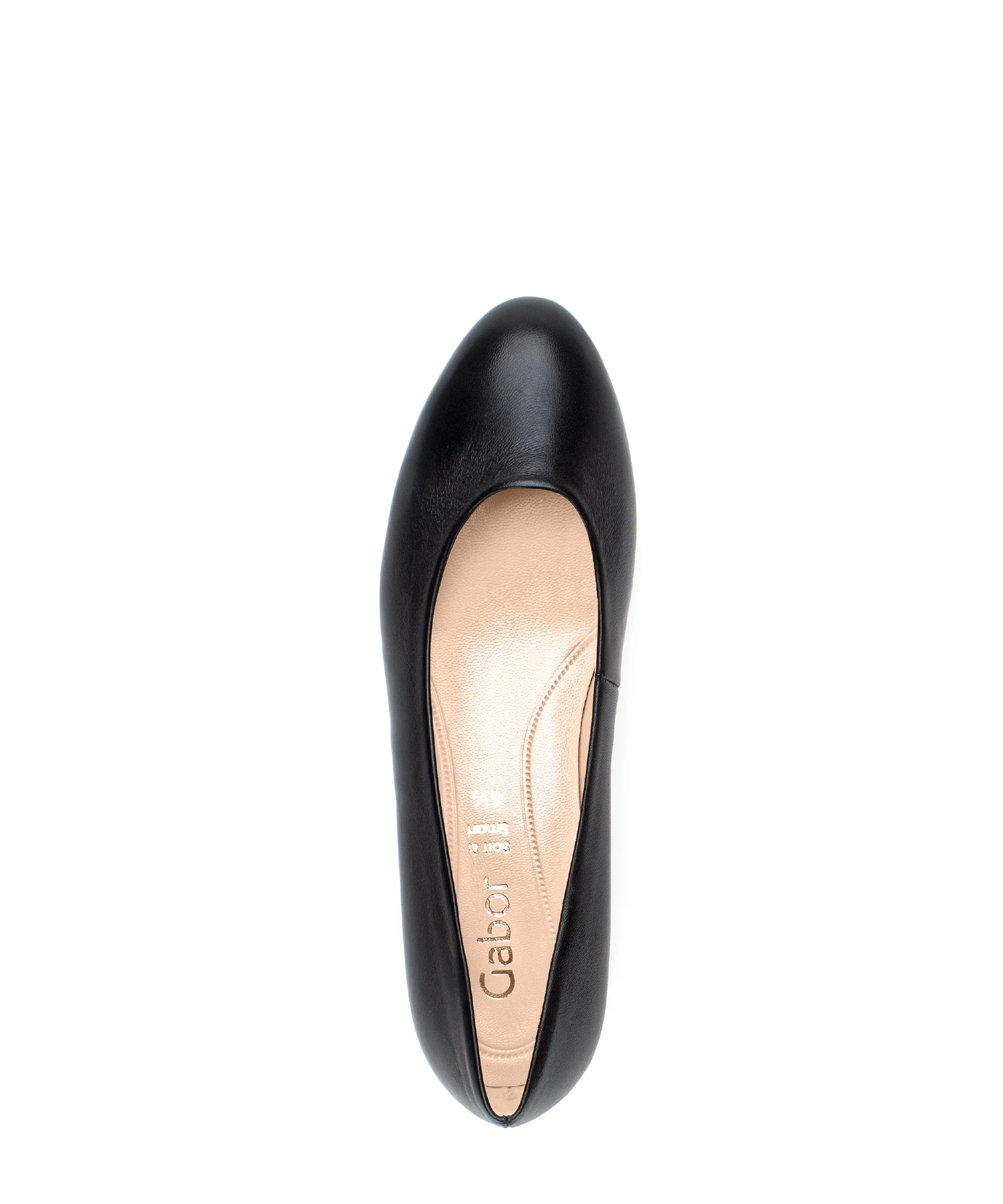 Escarpins noirs en cuir lisse - Image 6