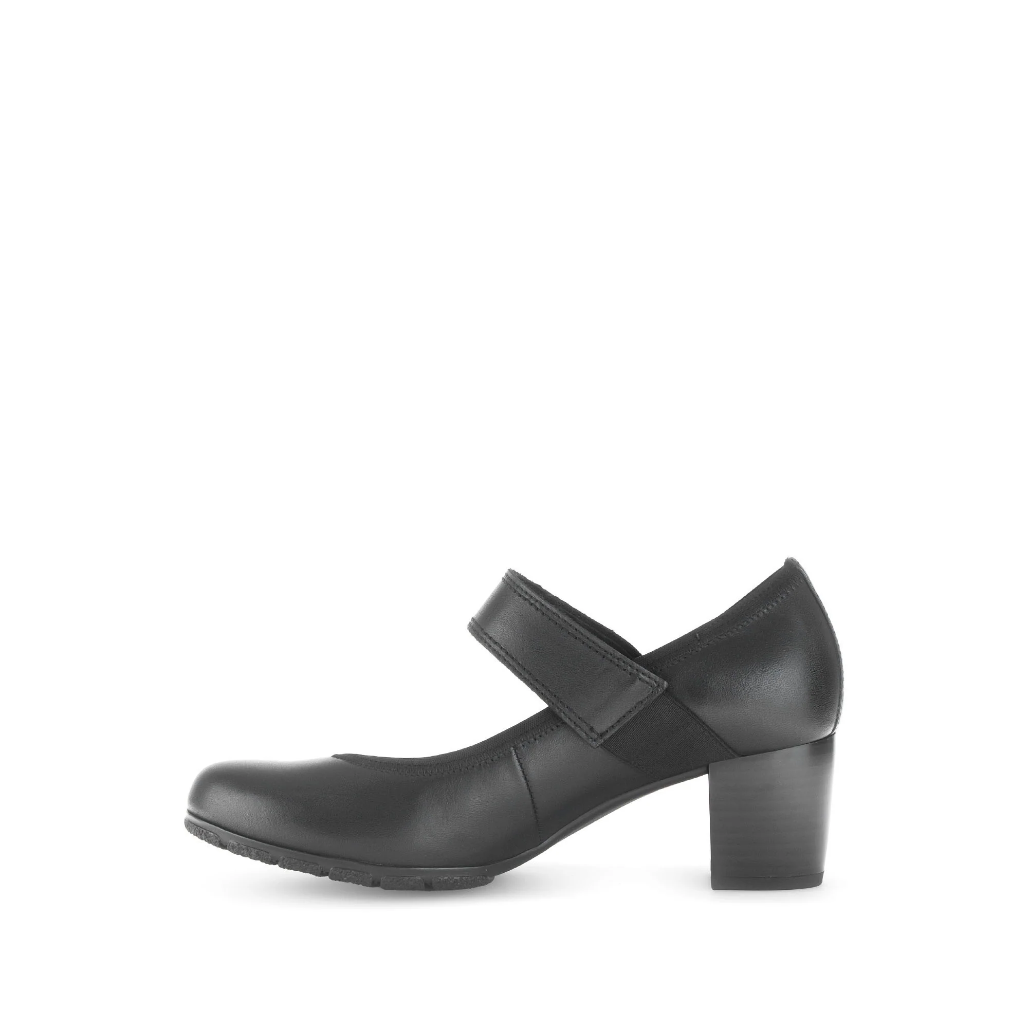 Escarpins noirs en cuir lisse - Image 2