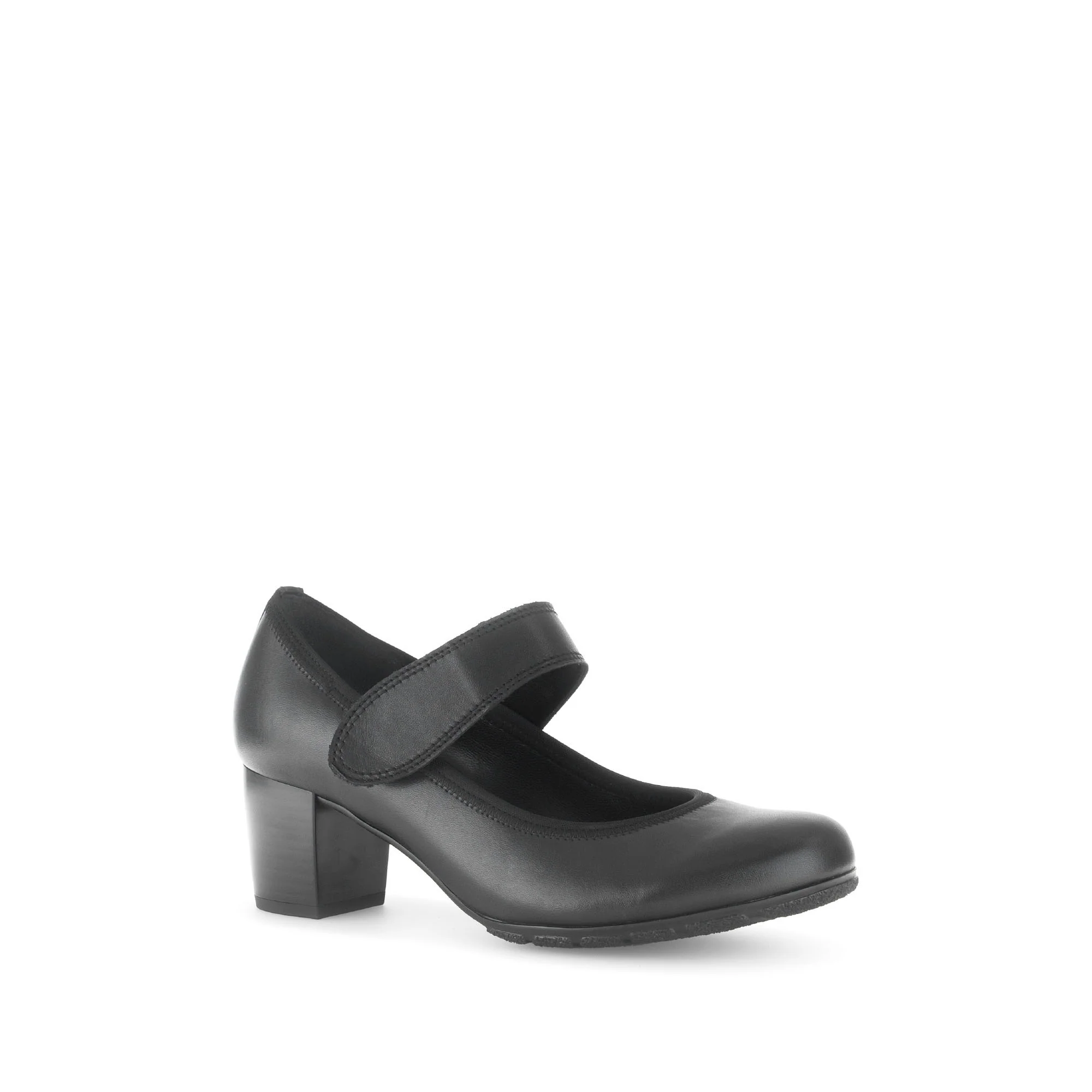 Escarpins noirs en cuir lisse - Image 3
