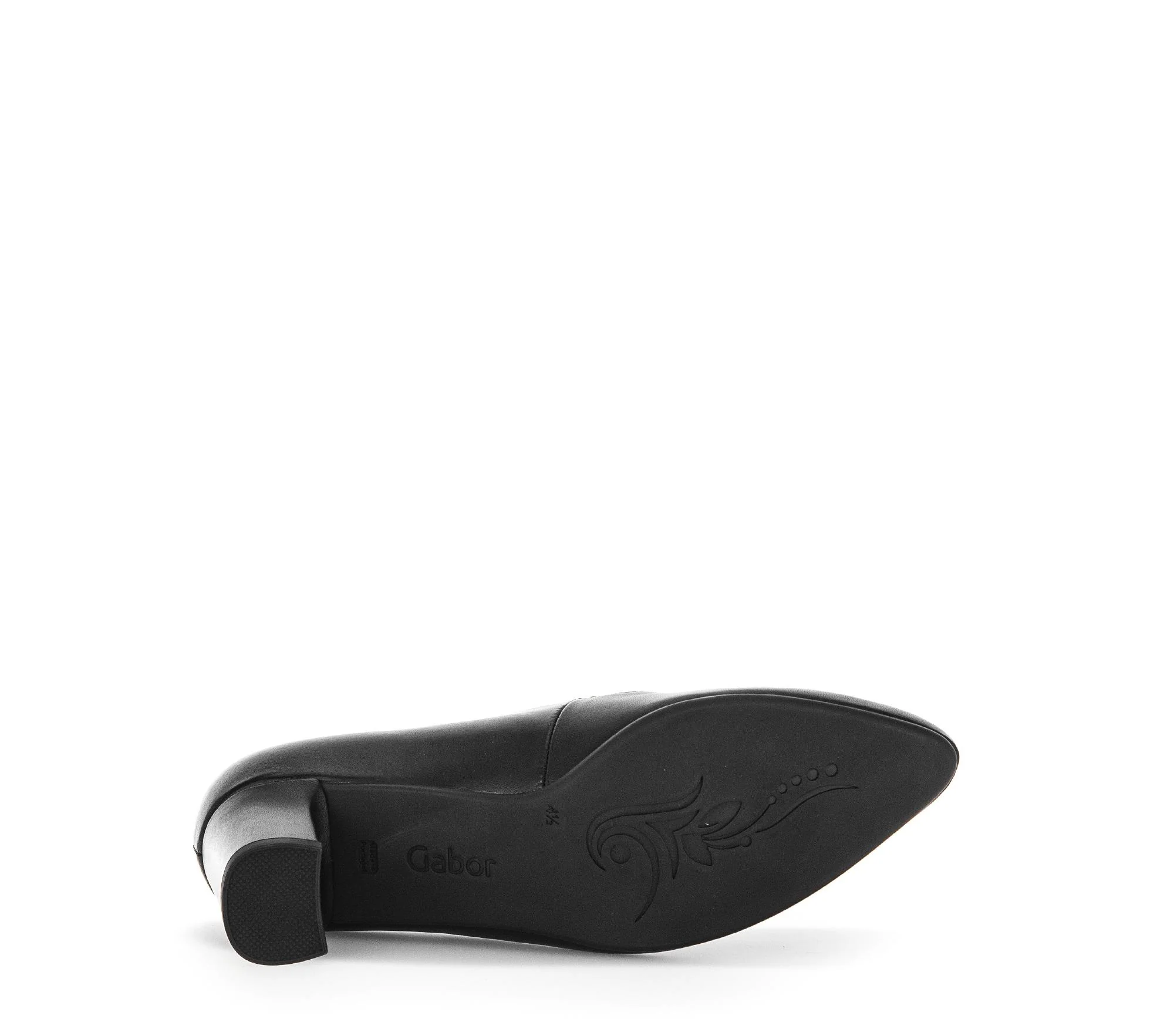 Escarpins noirs en cuir lisse - Image 7