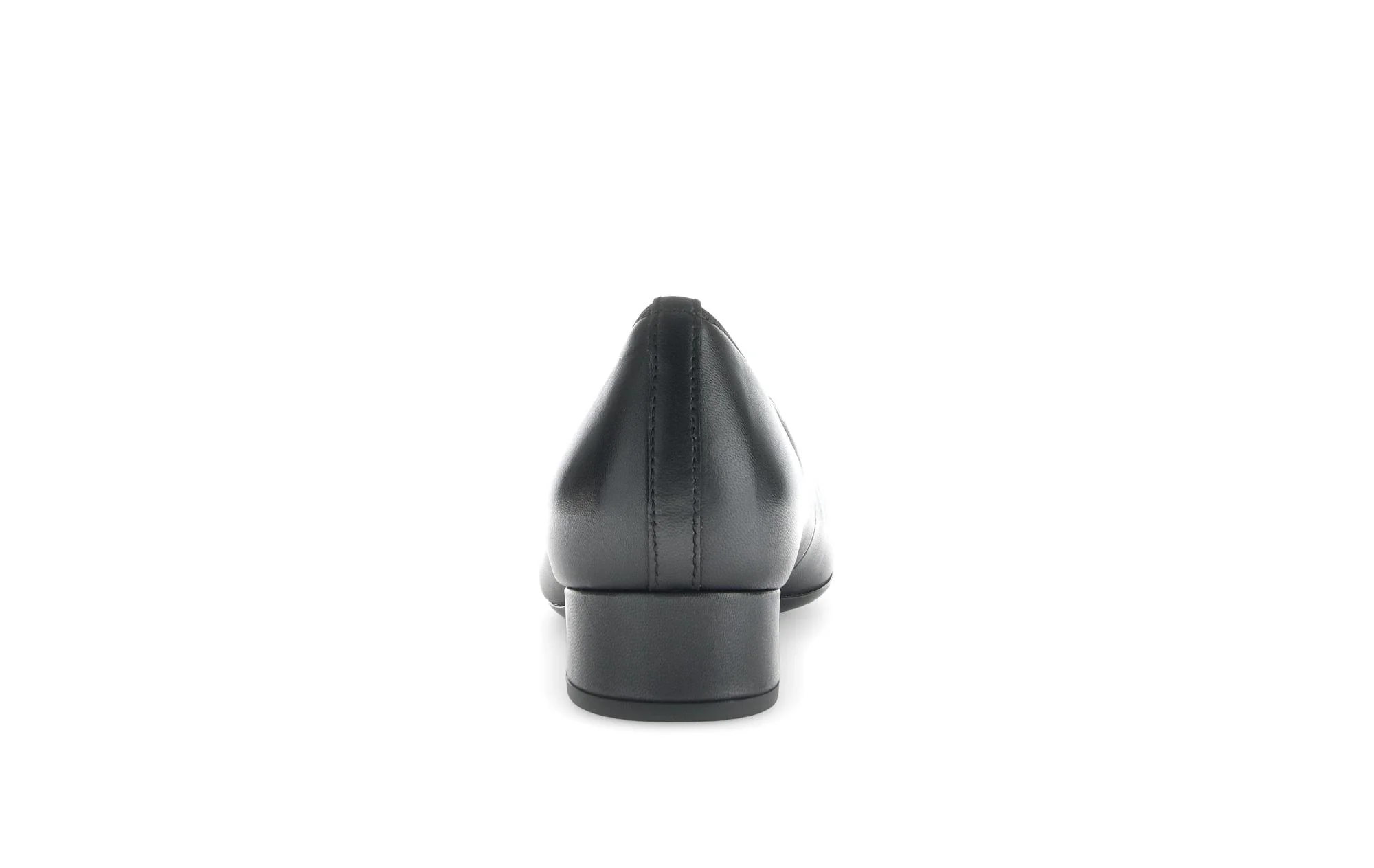 Escarpins noirs en cuir lisse - Image 4