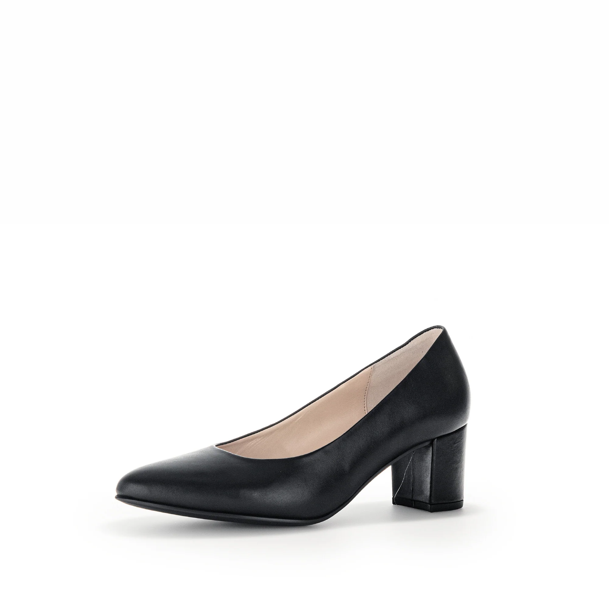 Escarpins noirs en cuir lisse - Image 3