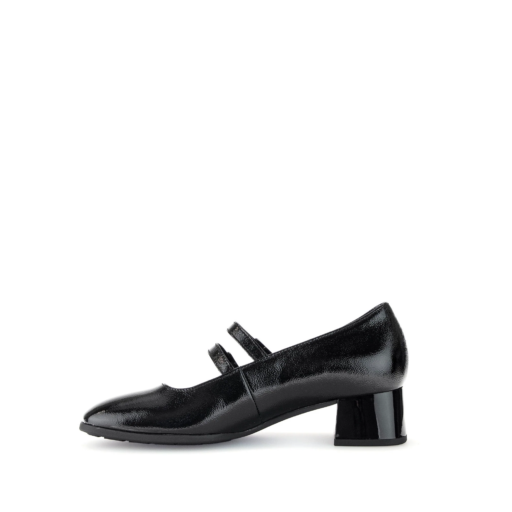 Escarpins noirs en cuir vernis - Image 2