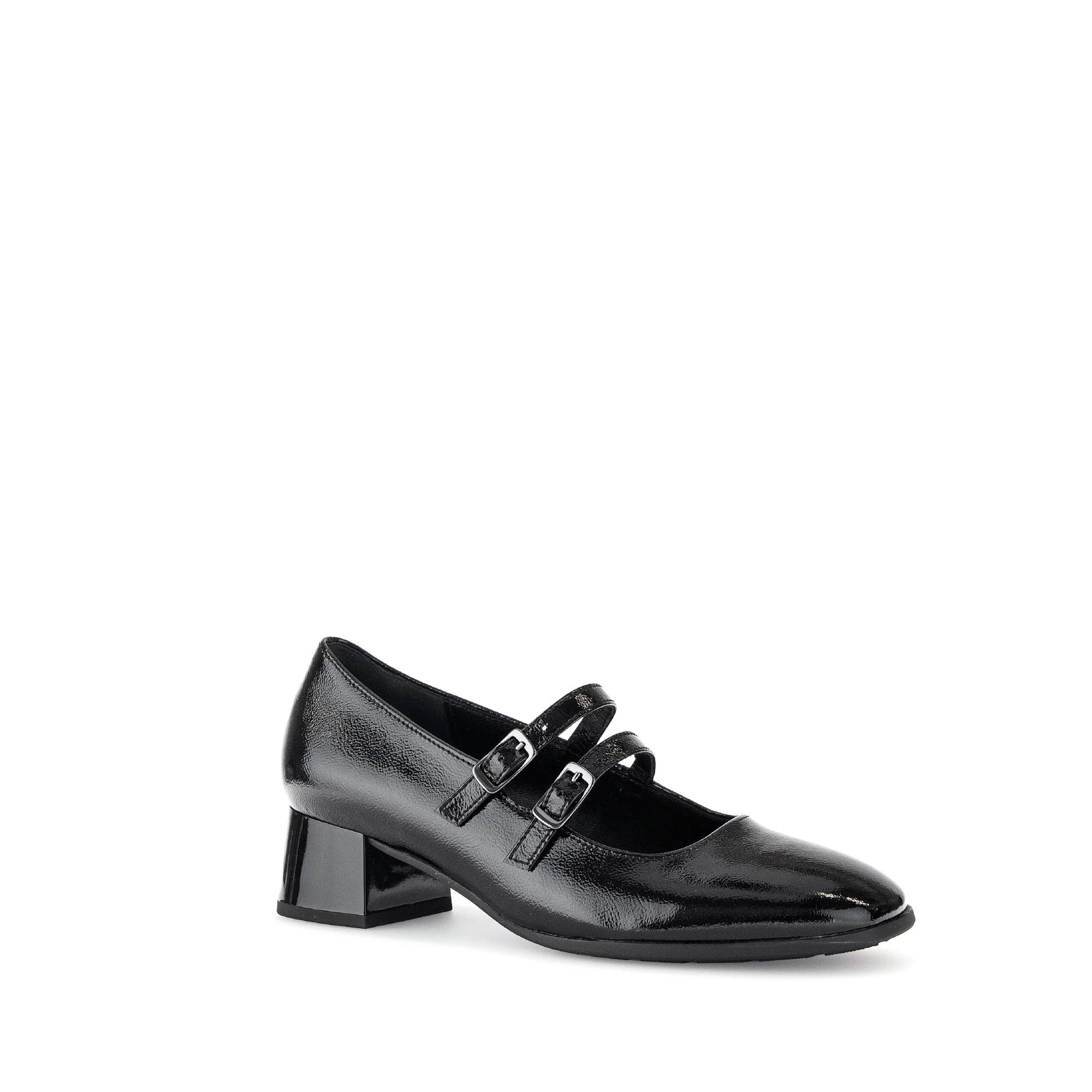 Escarpins noirs en cuir vernis - Image 3