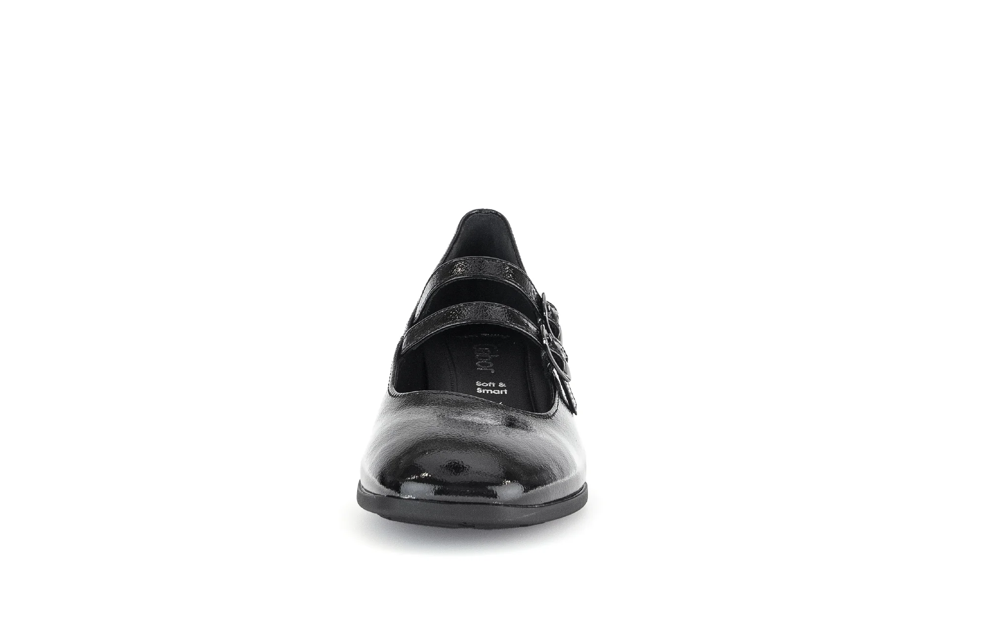 Escarpins noirs en cuir vernis - Image 4