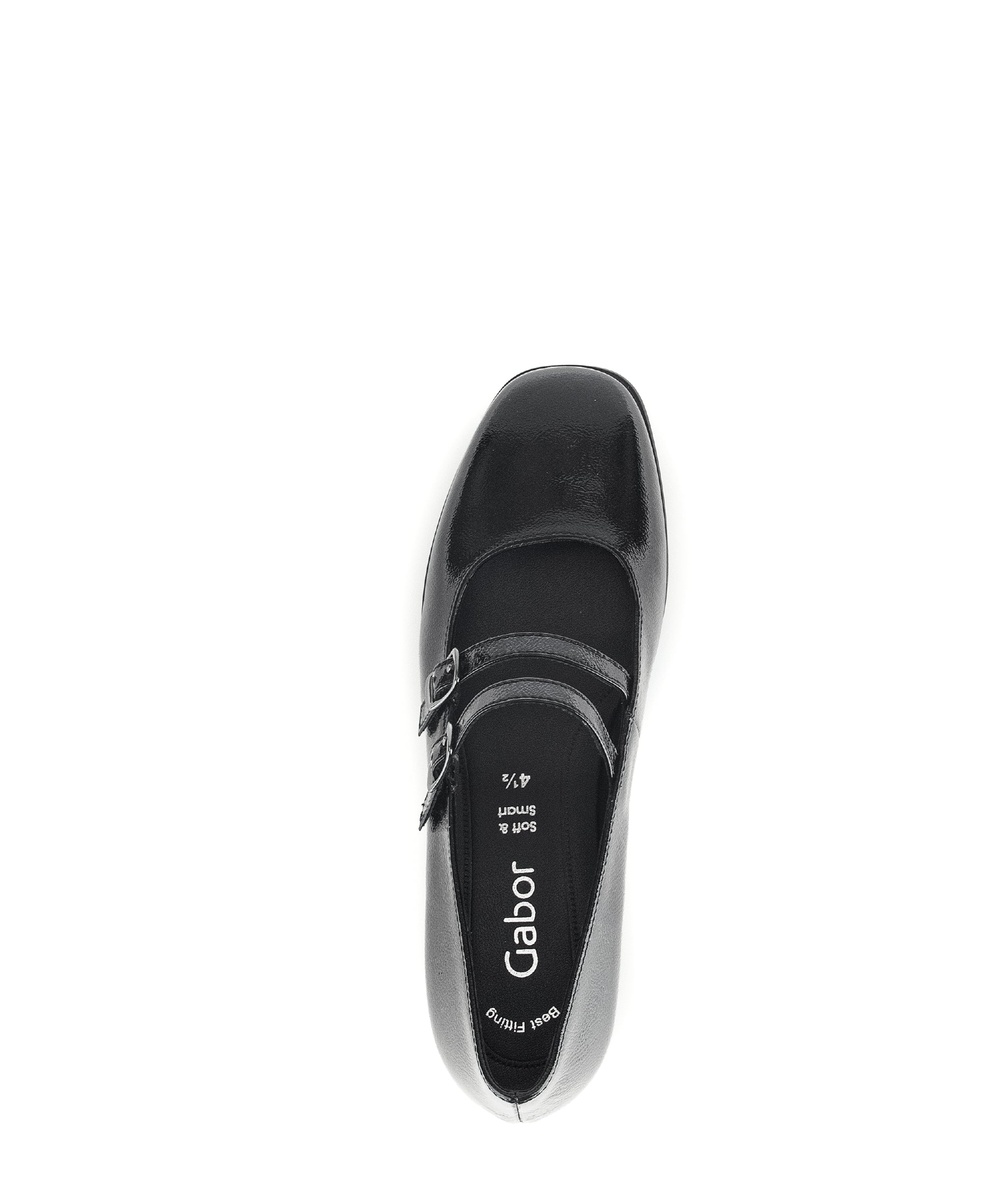 Escarpins noirs en cuir vernis - Image 6