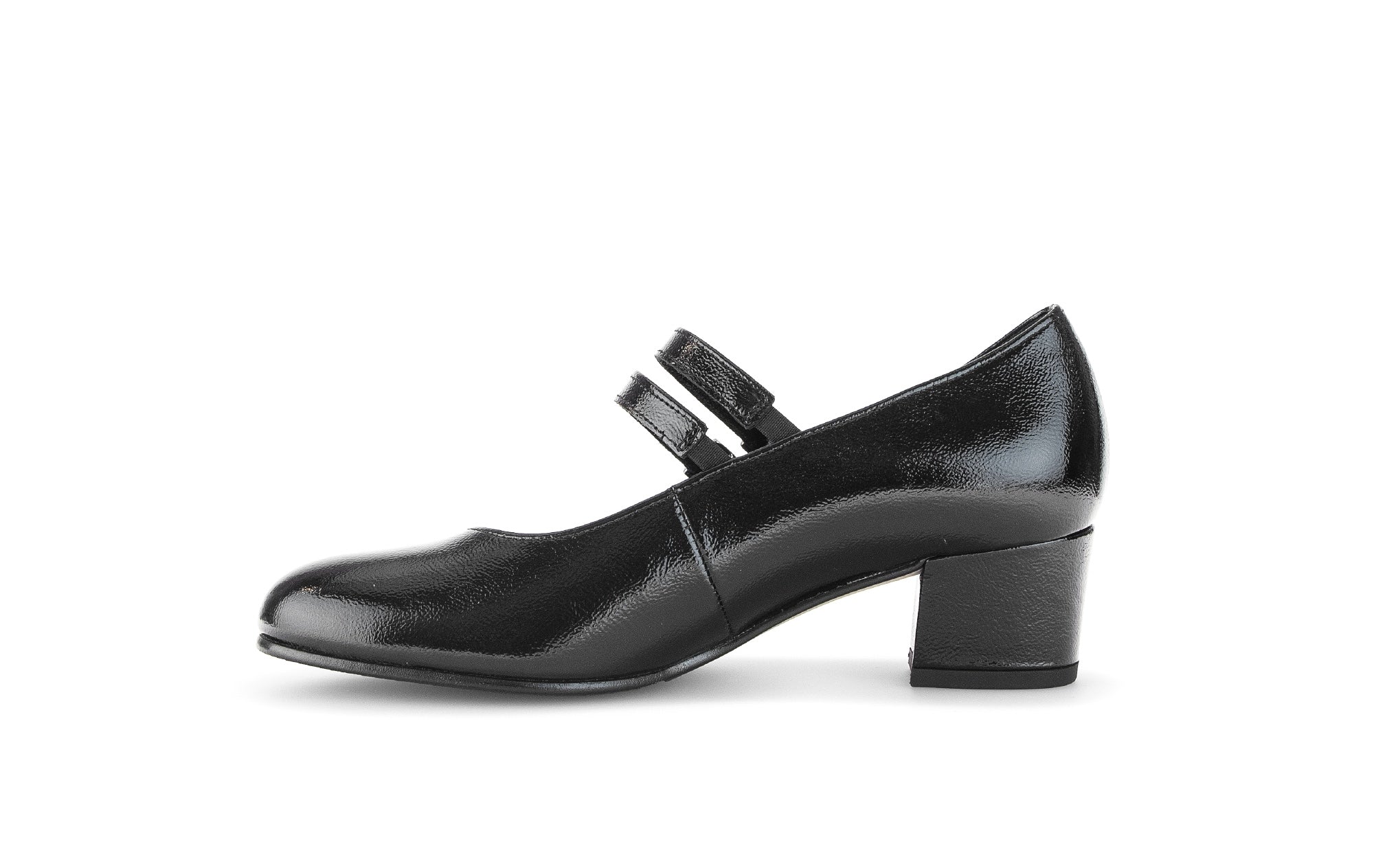 Escarpins noirs en cuir vernis - Image 2