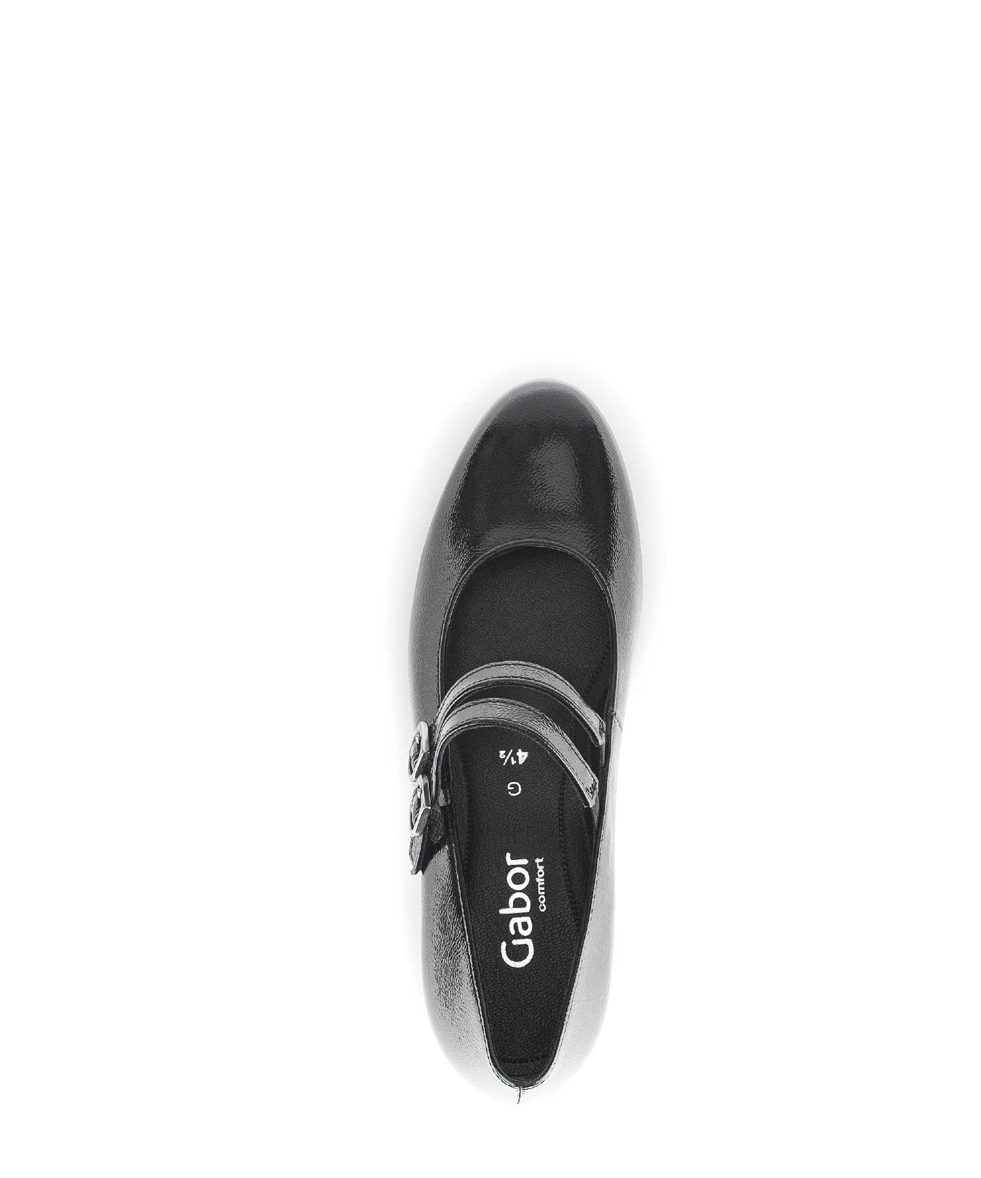 Escarpins noirs en cuir vernis - Image 3