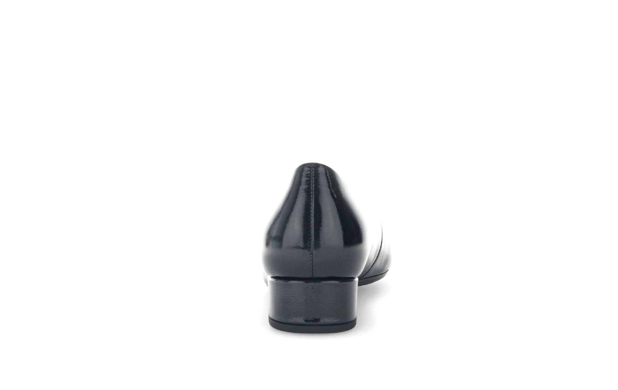 Escarpins noirs en cuir vernis - Image 5