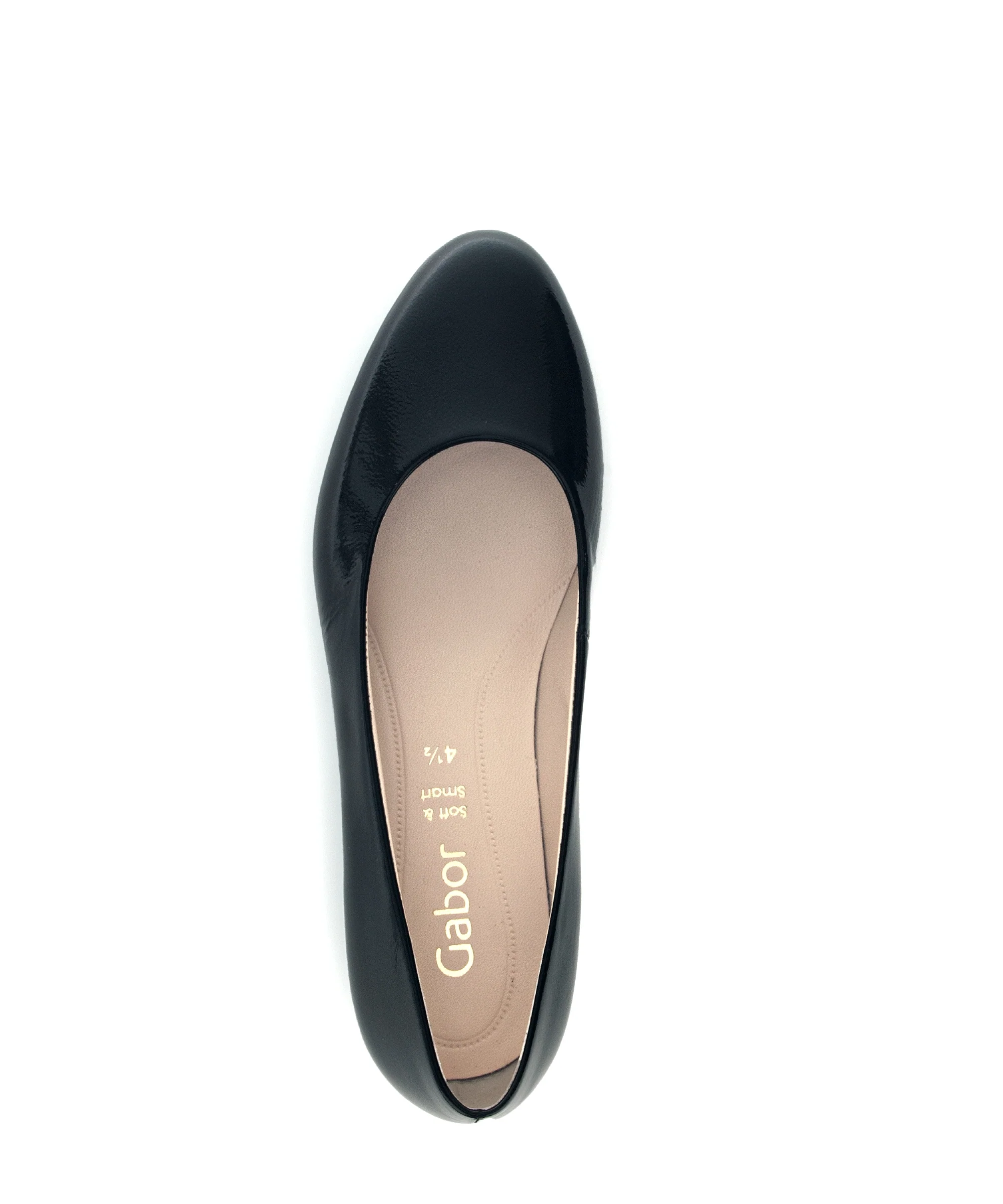 Escarpins noirs en cuir vernis - Image 6