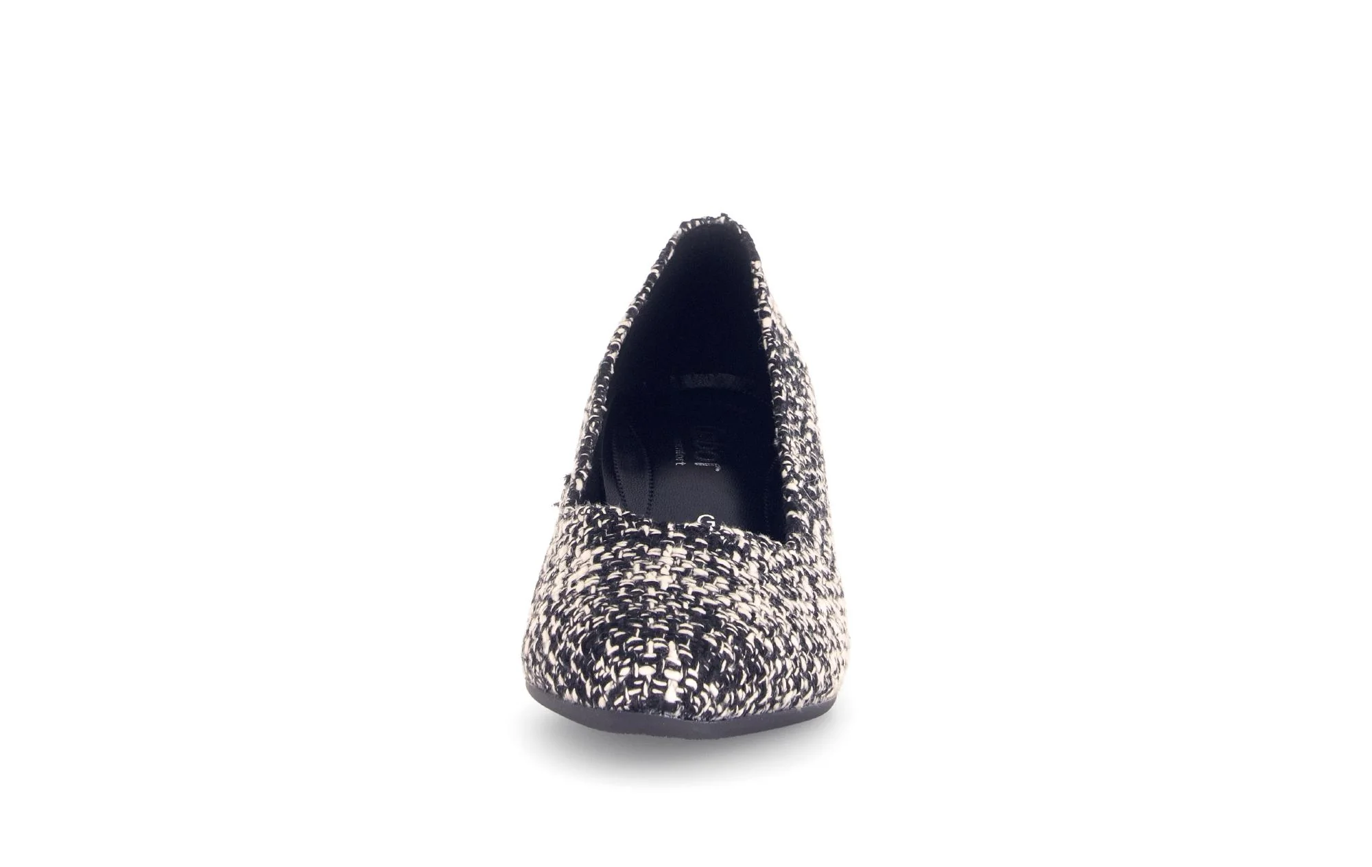 Escarpins noirs en textile - Image 5
