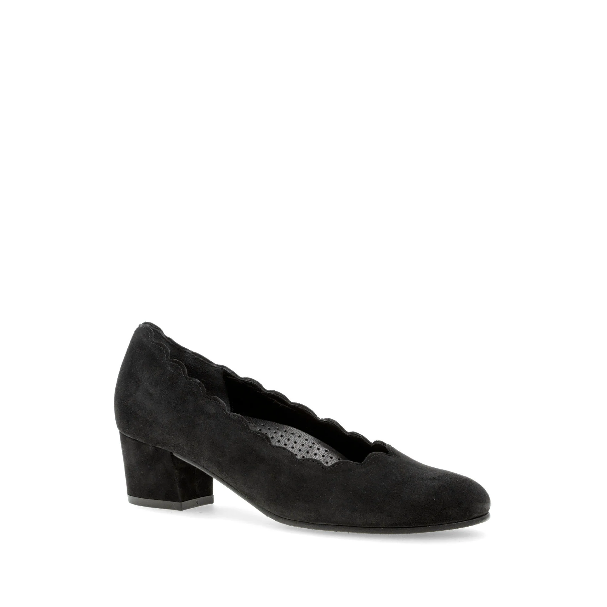 Escarpins noirs en velours - Image 3