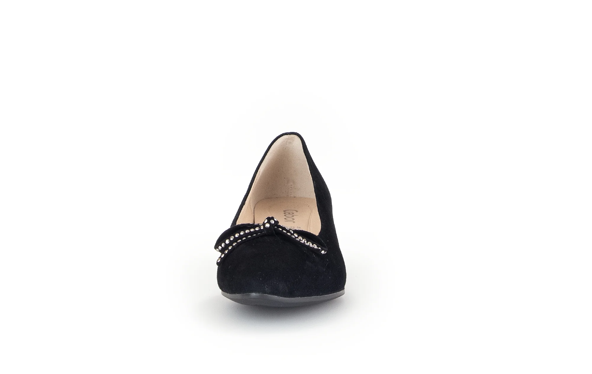 Escarpins noirs en velours - Image 4