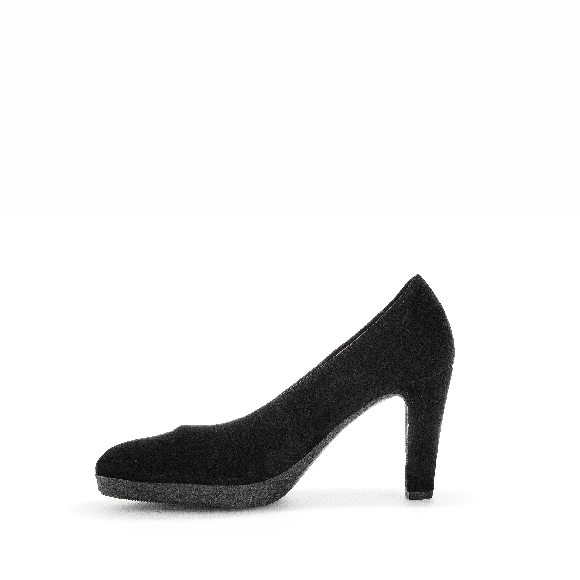 Escarpins noirs en velours - Image 2