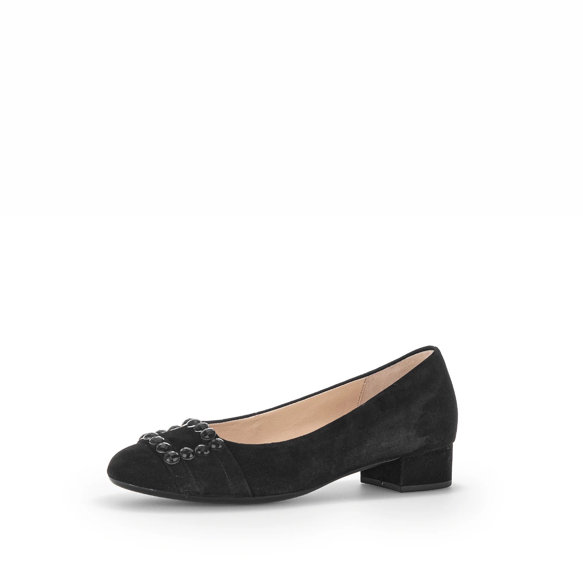 Escarpins noirs en velours - Image 3