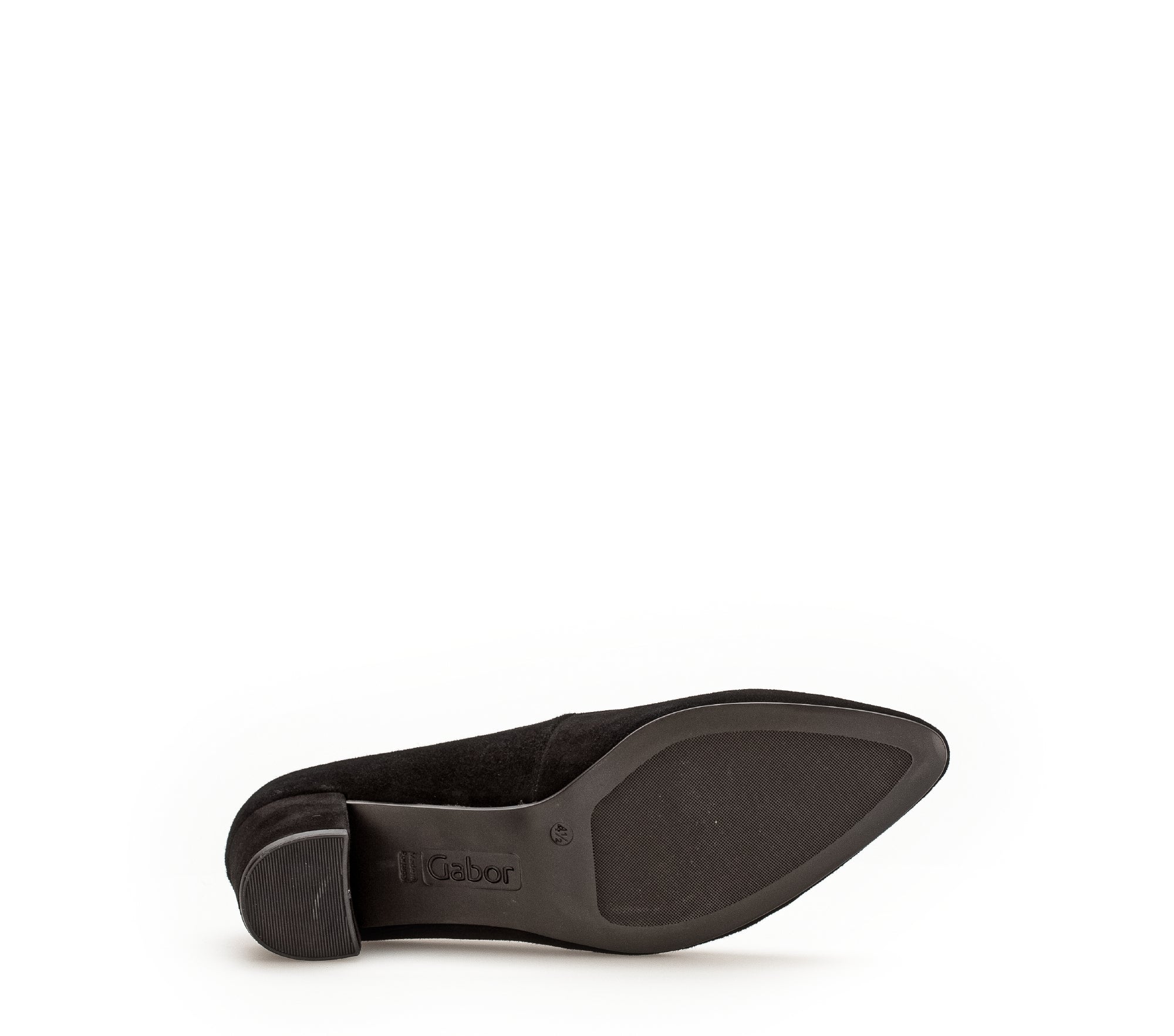 Escarpins noirs en velours - Image 7