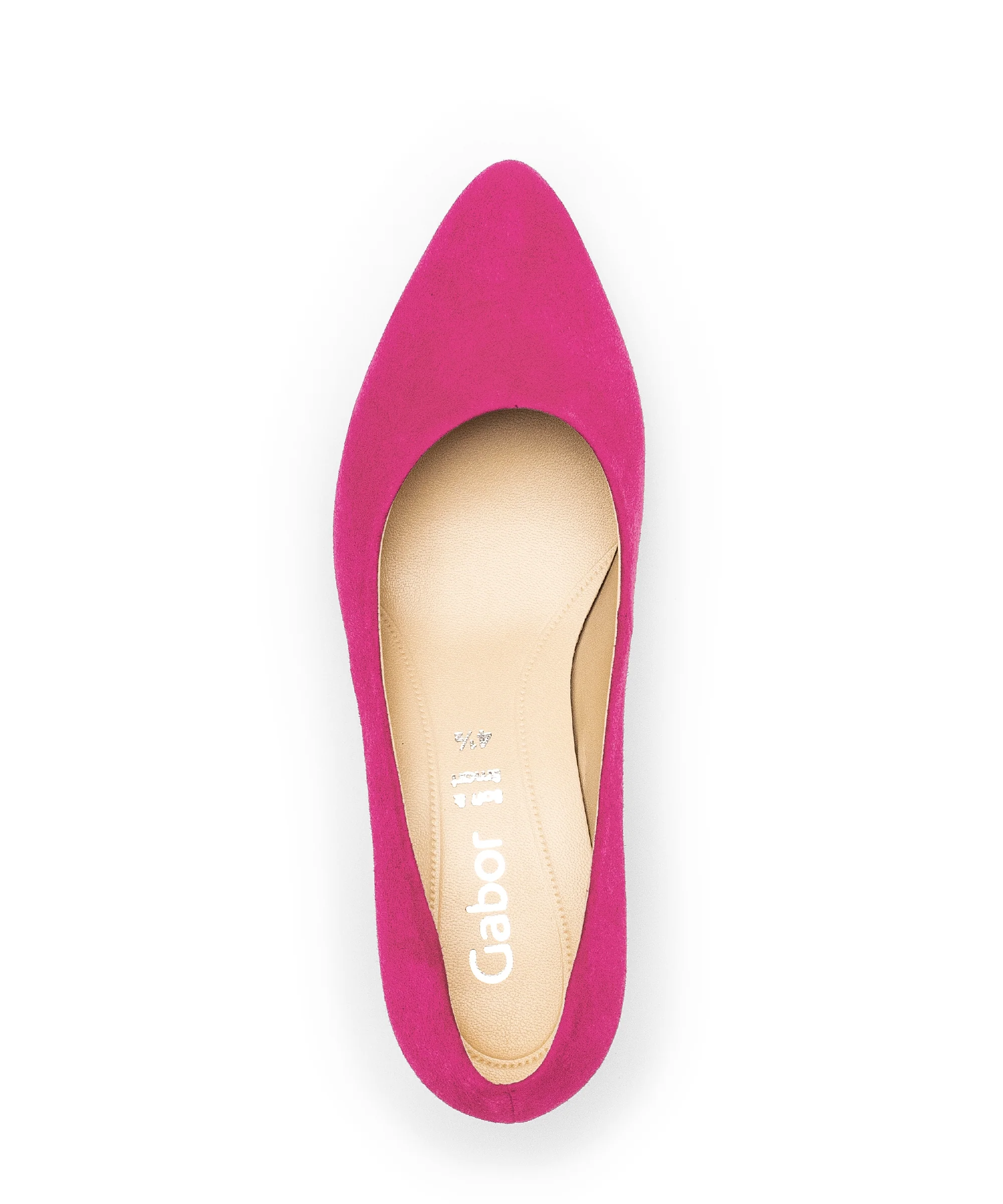 Escarpins pinks en cuir velours - Image 5