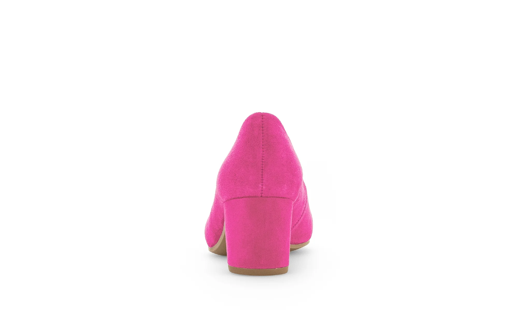 Escarpins pinks en cuir velours - Image 6
