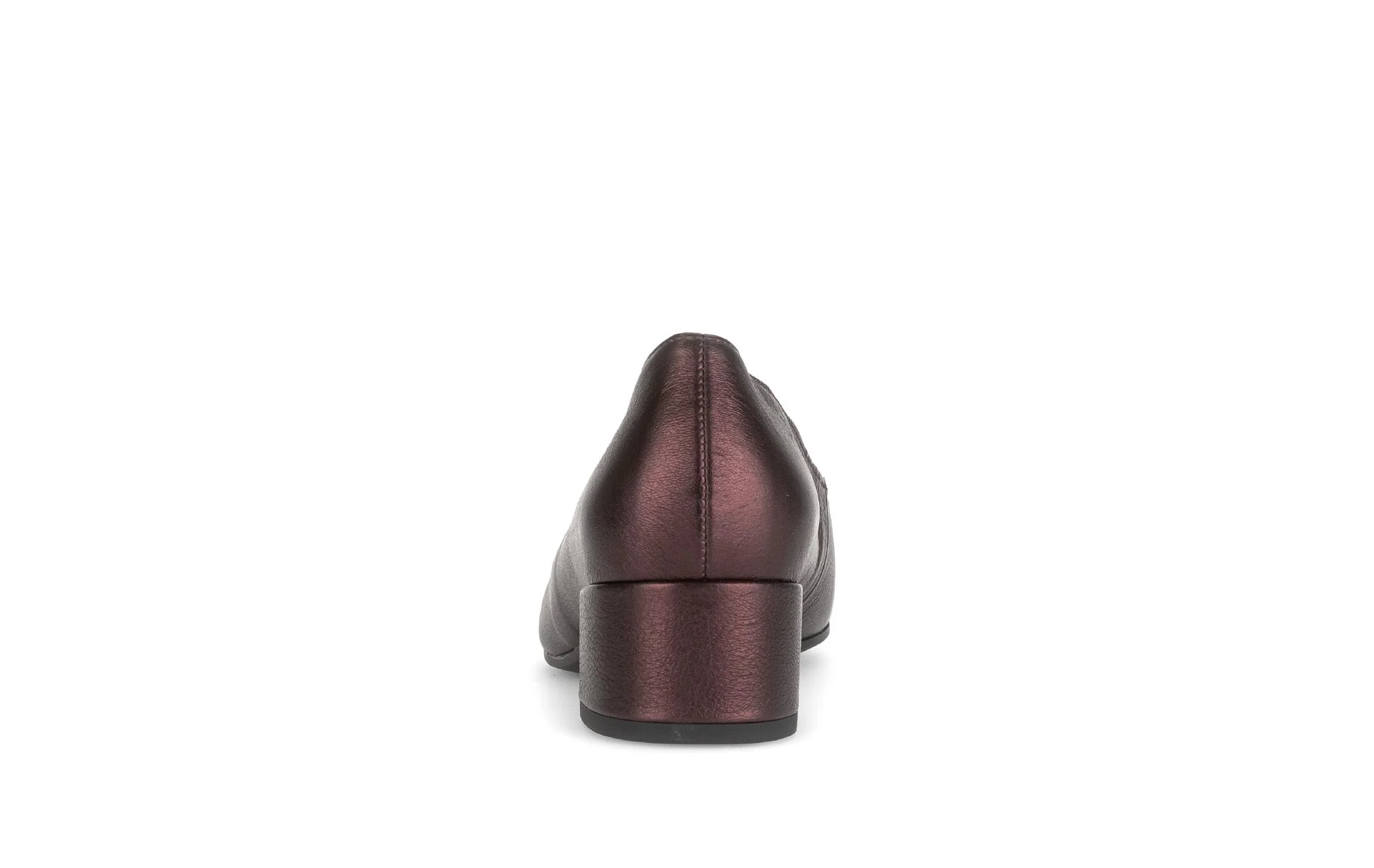 Escarpins rouges en cuir lisse - Image 4