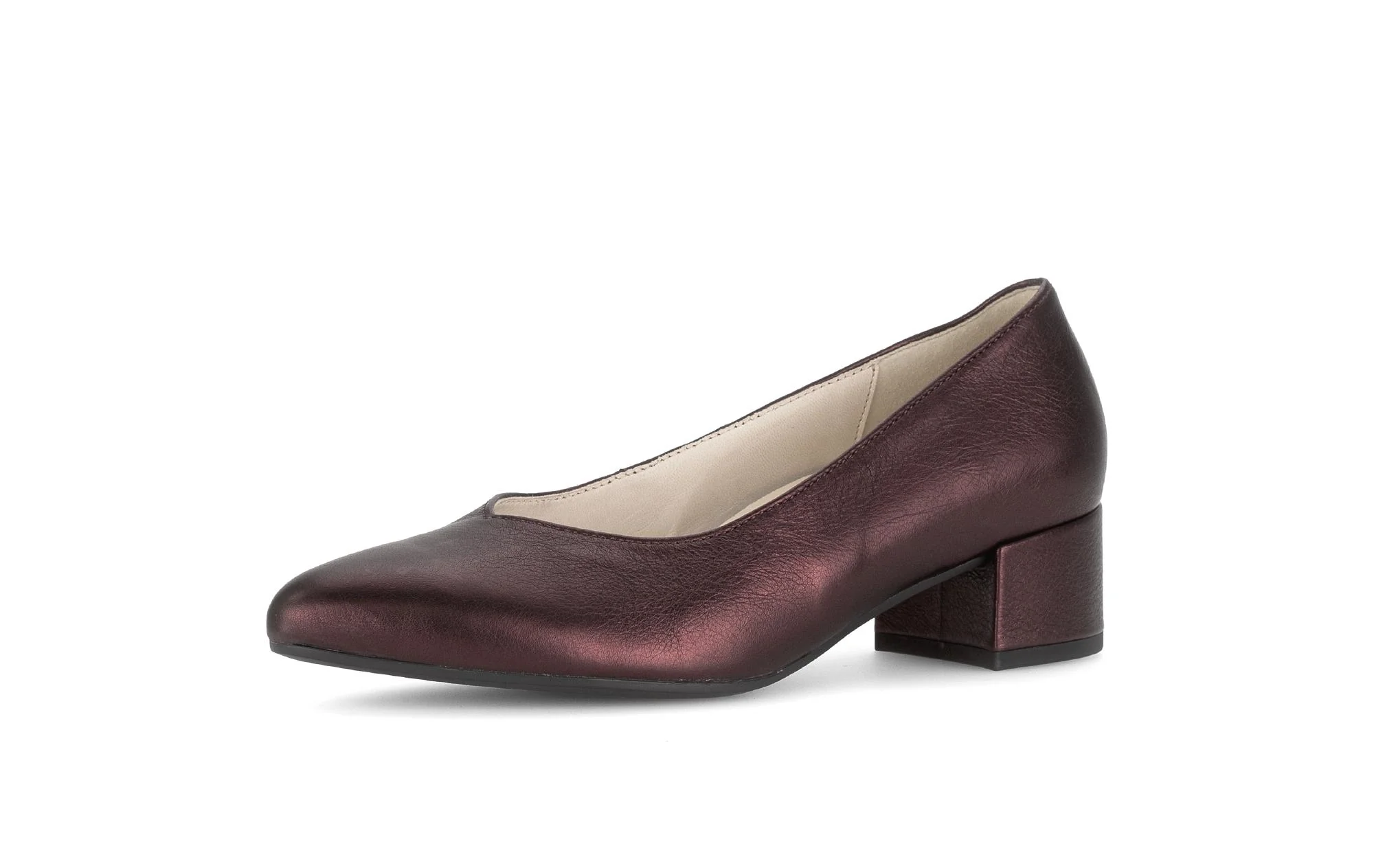 Escarpins rouges en cuir lisse - Image 6