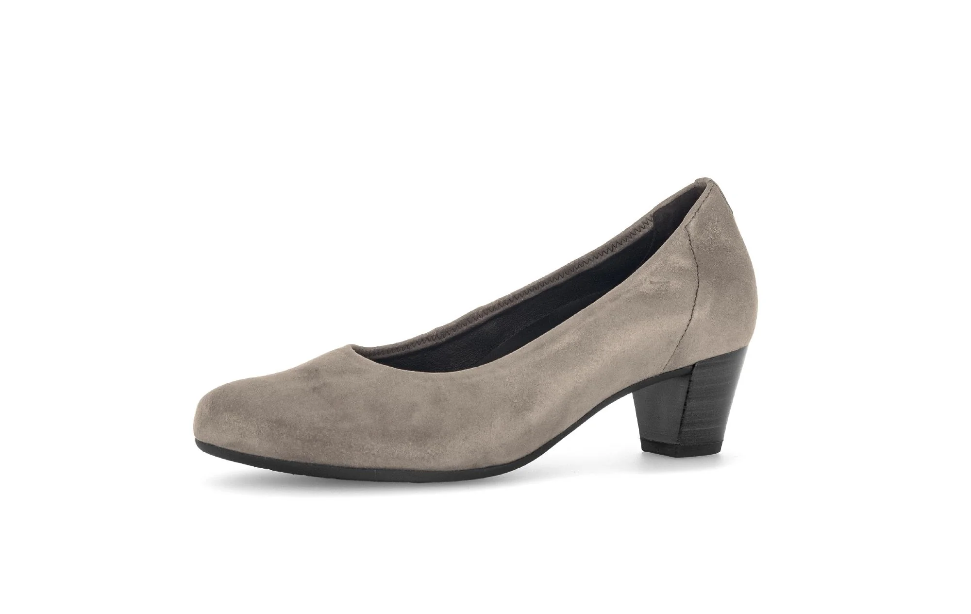 Escarpins taupe en cuir - Image 6
