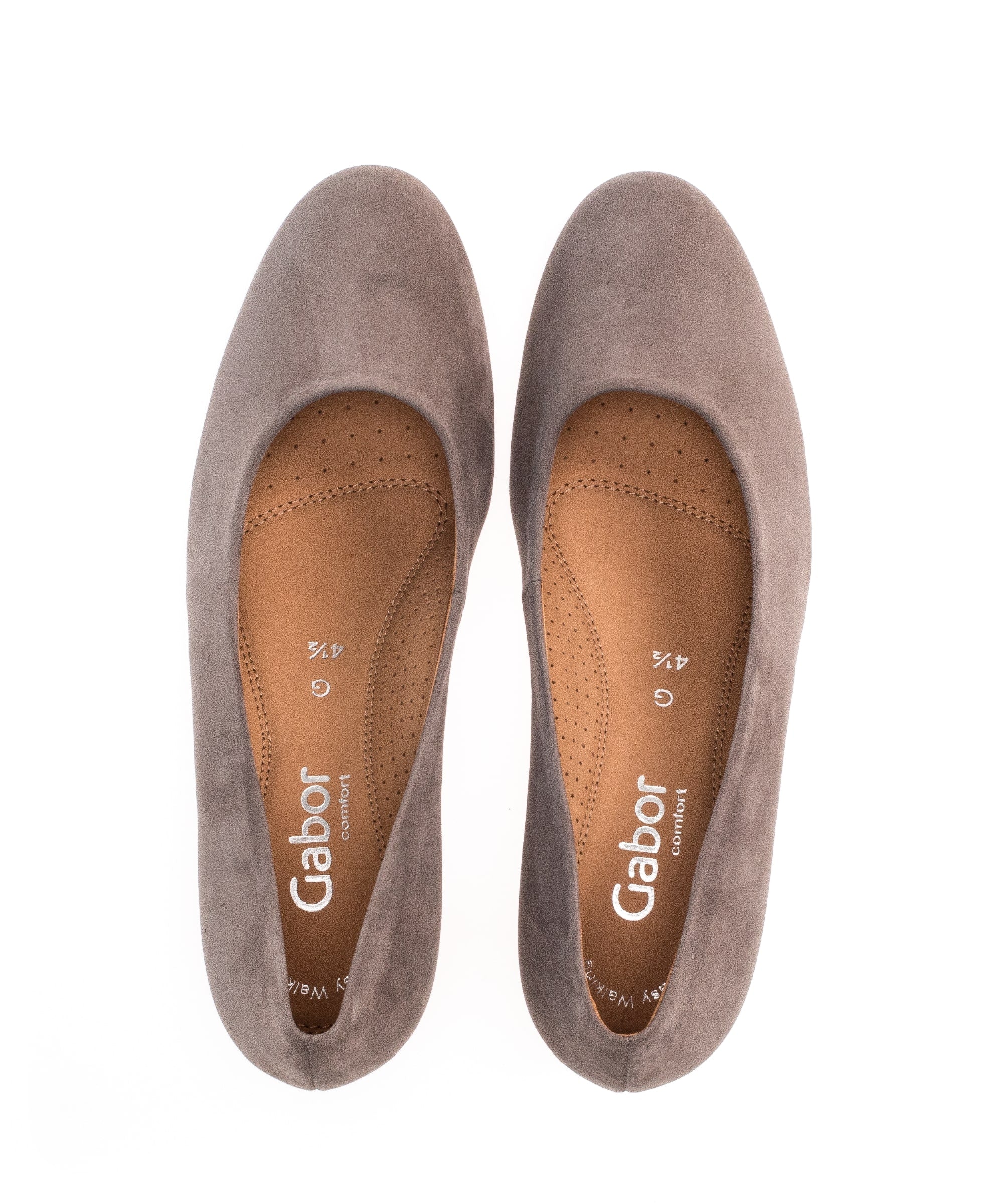 Escarpins taupe en cuir - Image 7