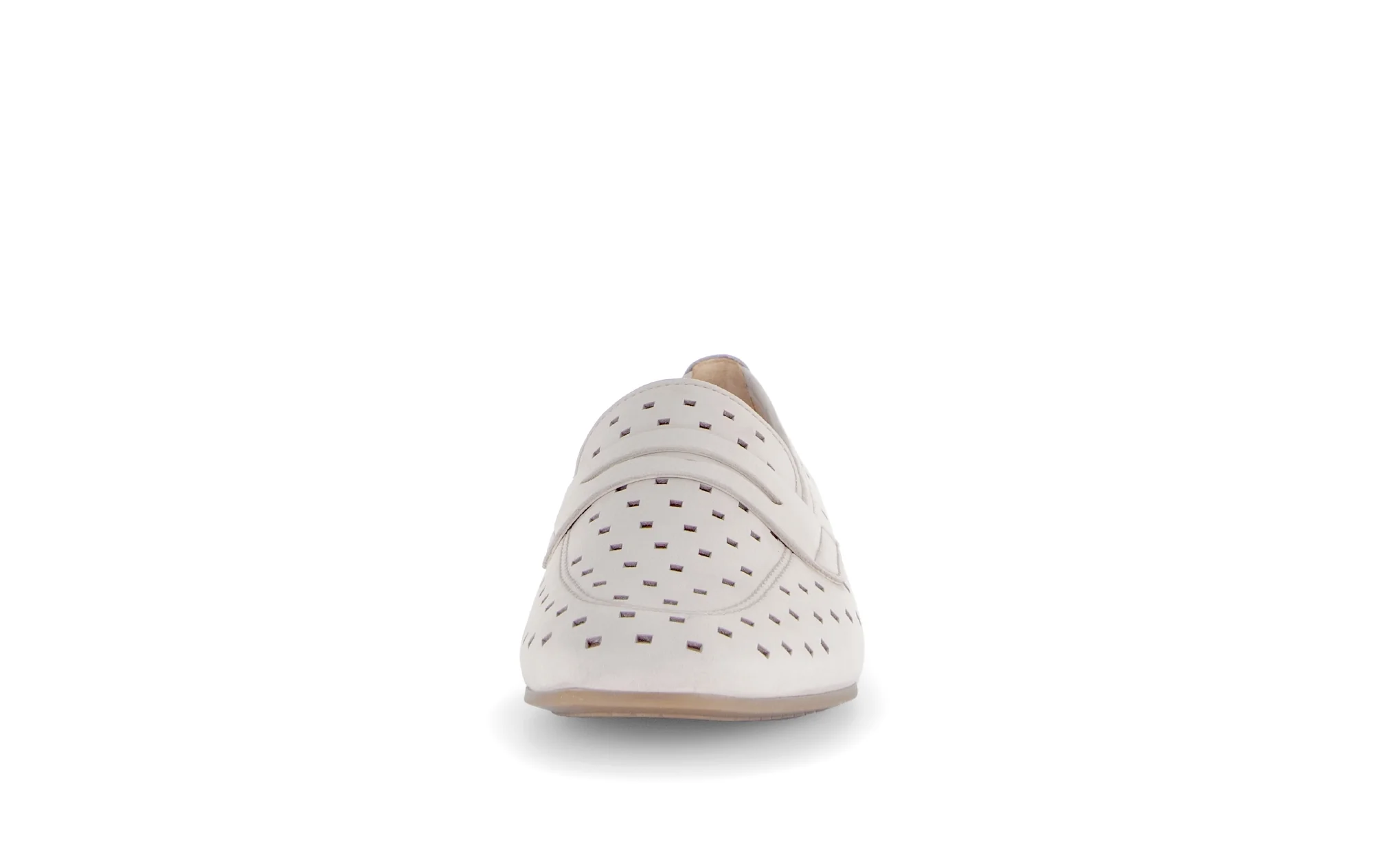 Mocassins beiges en cuir nubuck - Image 5