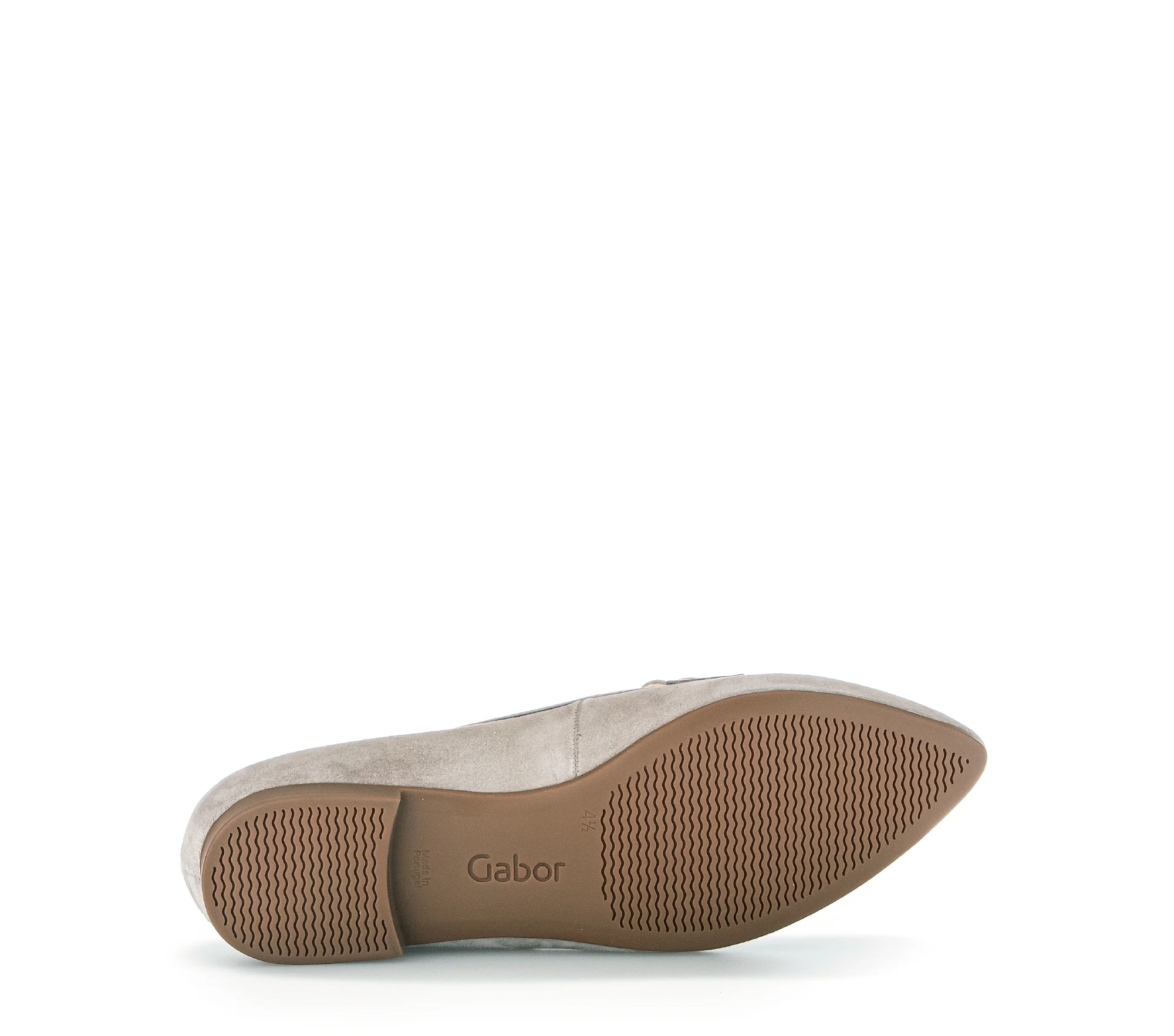 Mocassins beiges en suède - Image 5