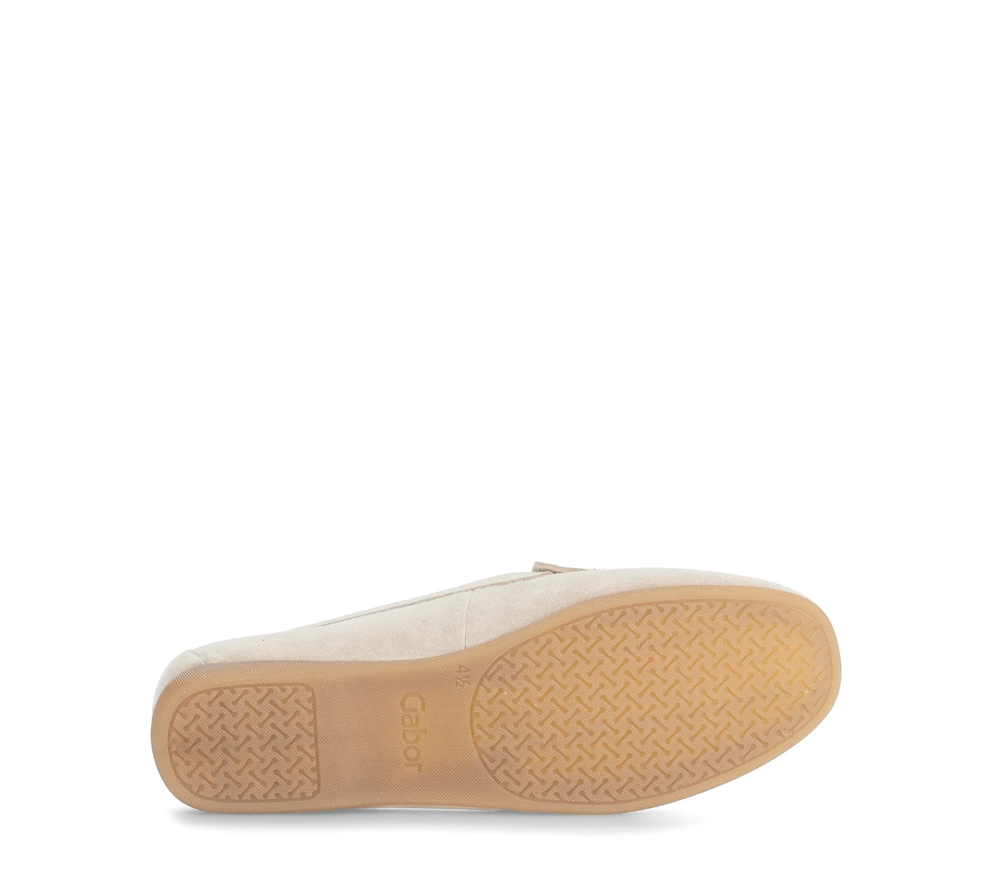 Mocassins beiges en velours - Image 7
