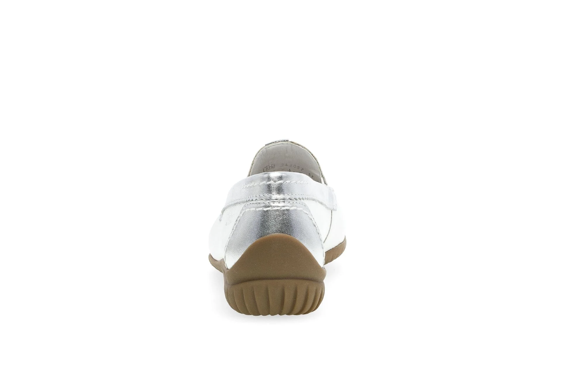 Mocassins blancs en cuir - Image 4
