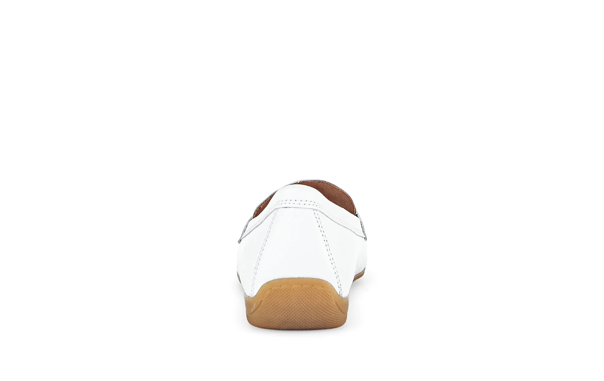 Mocassins blancs en cuir - Image 4