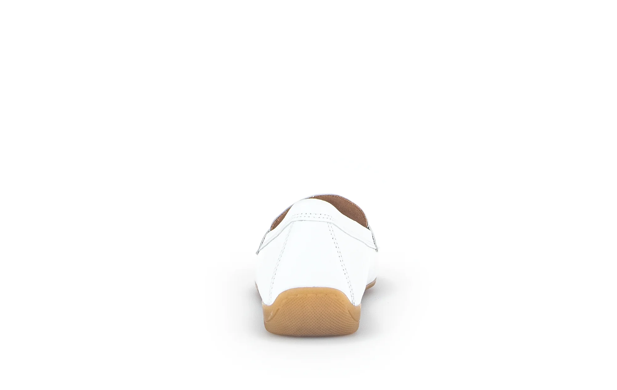 Mocassins blancs en cuir - Image 6