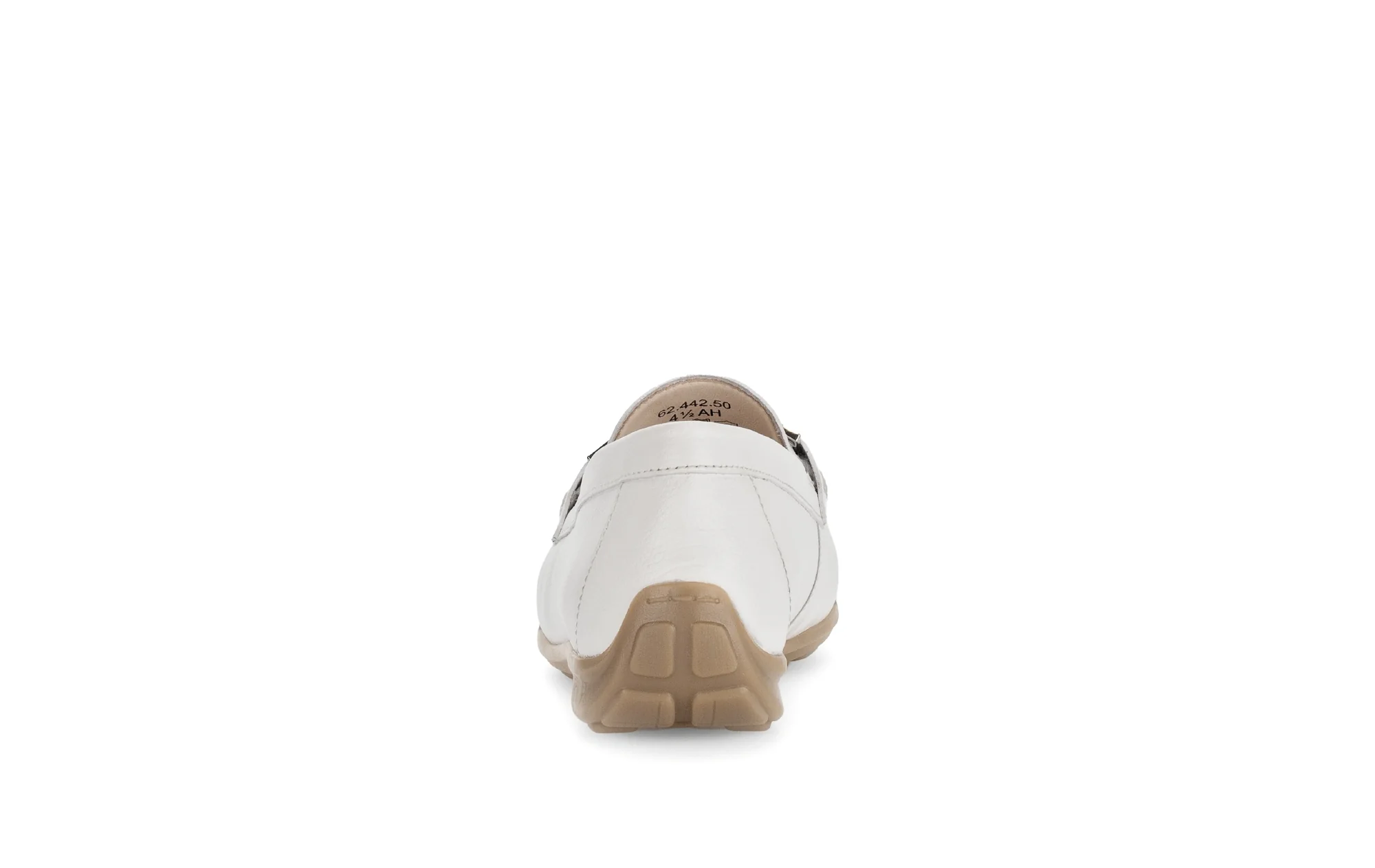 Mocassins blancs en cuir - Image 4