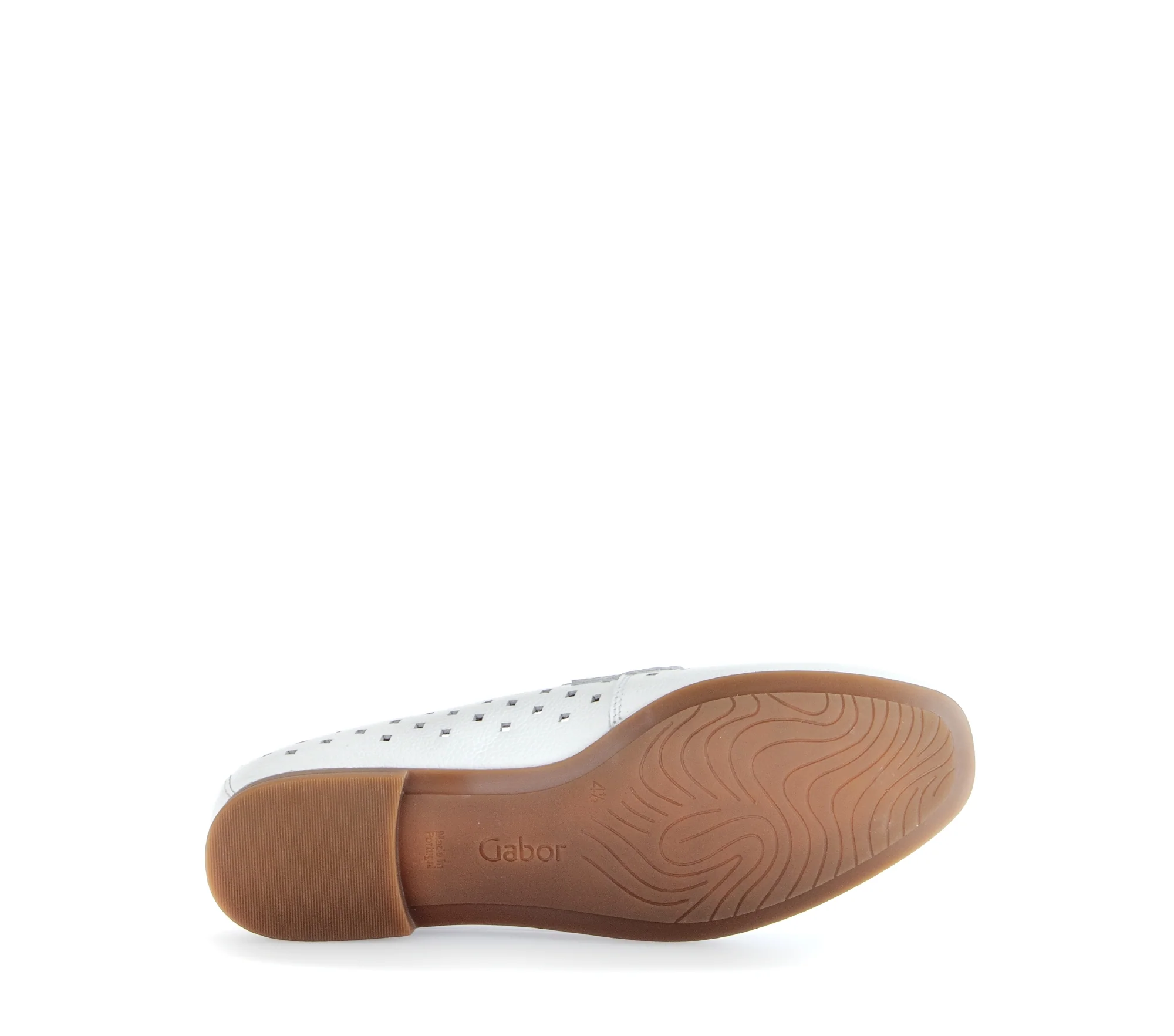 Mocassins blancs en cuir - Image 7