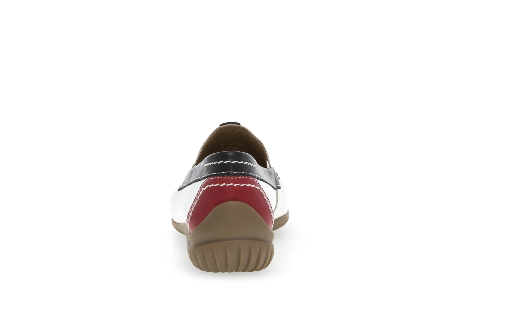 Mocassins blancs en cuir lisse - Image 4
