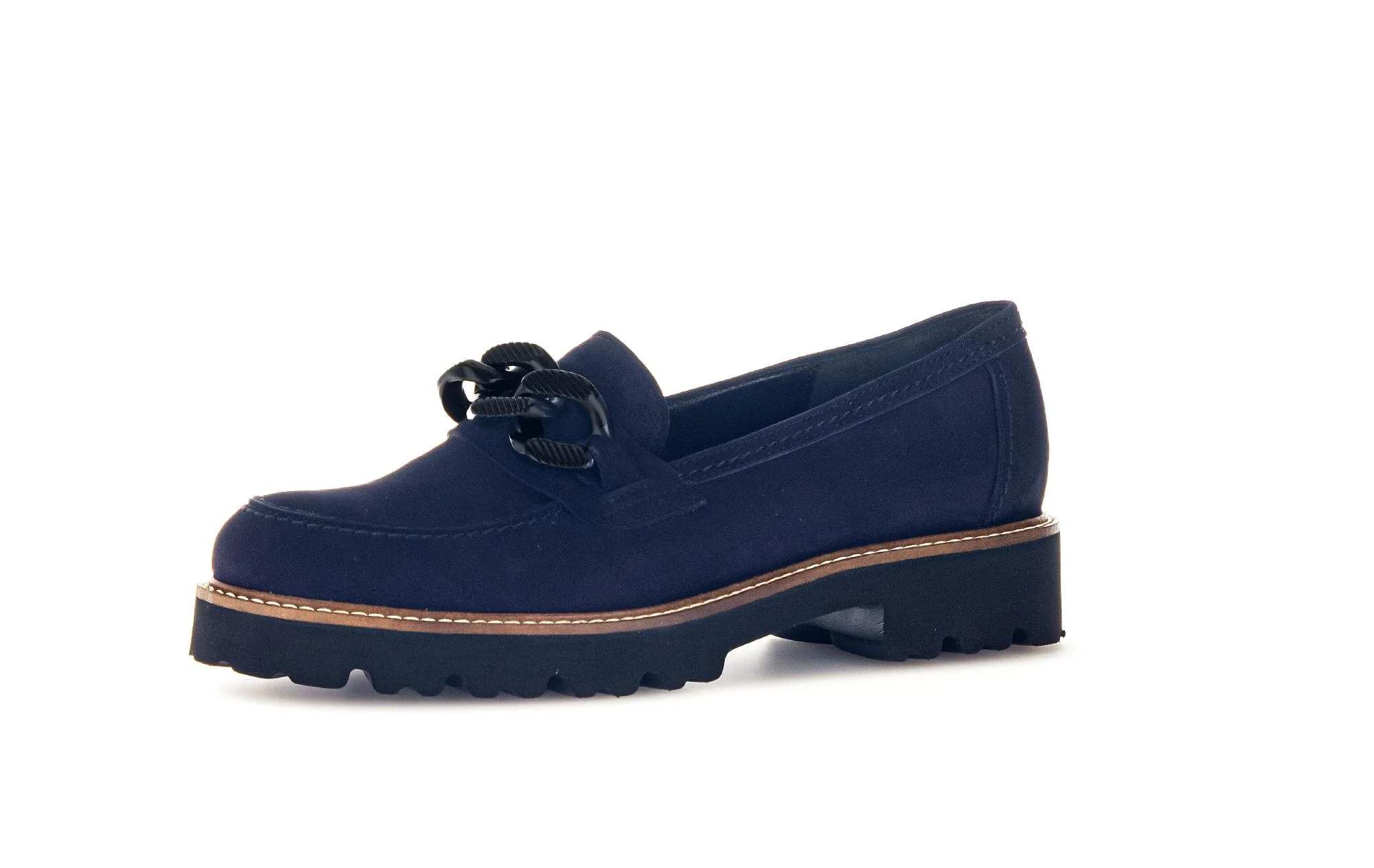 Mocassins bleus en Nubuck - Image 6