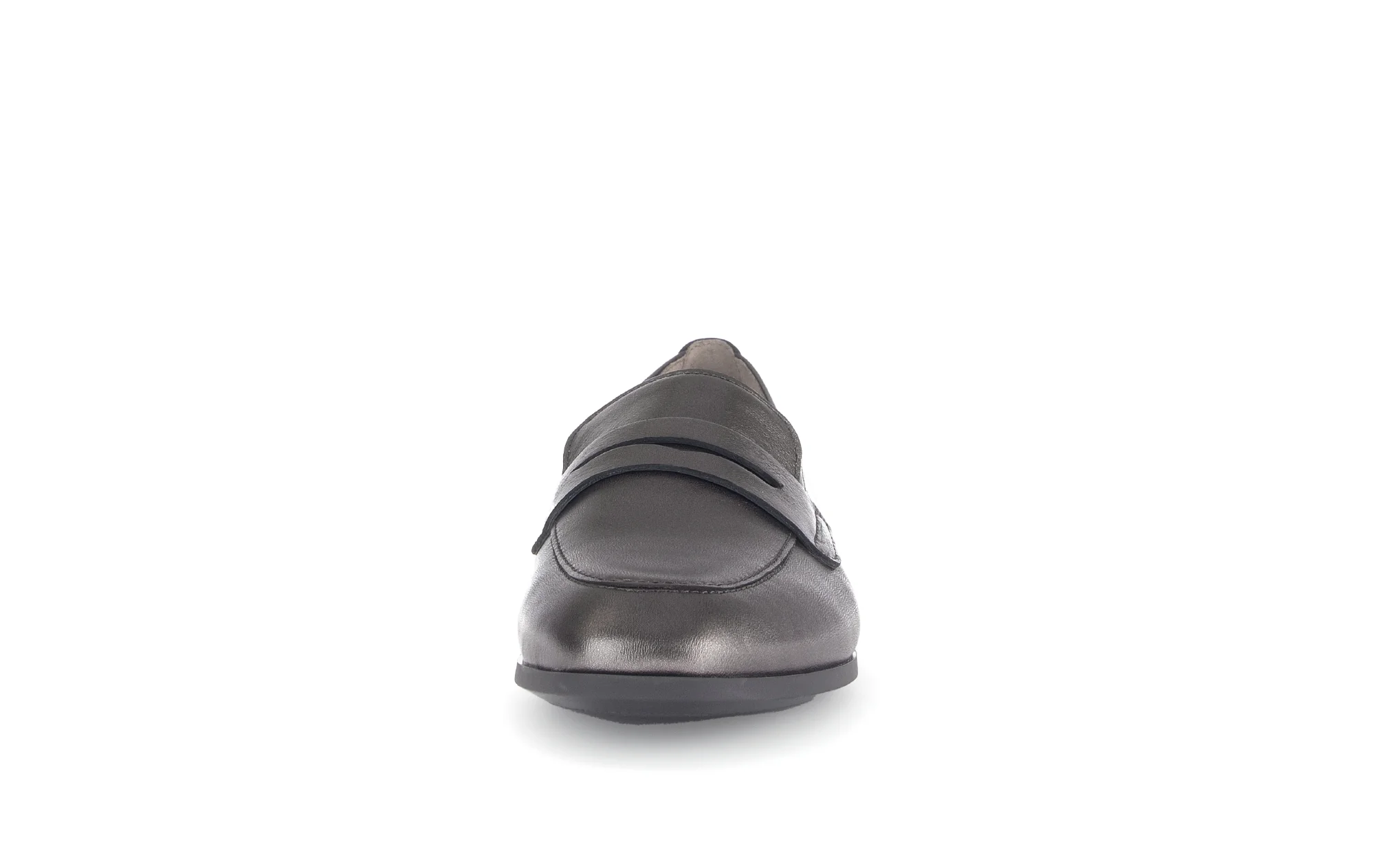 Mocassins bronze en cuir lisse - Image 4